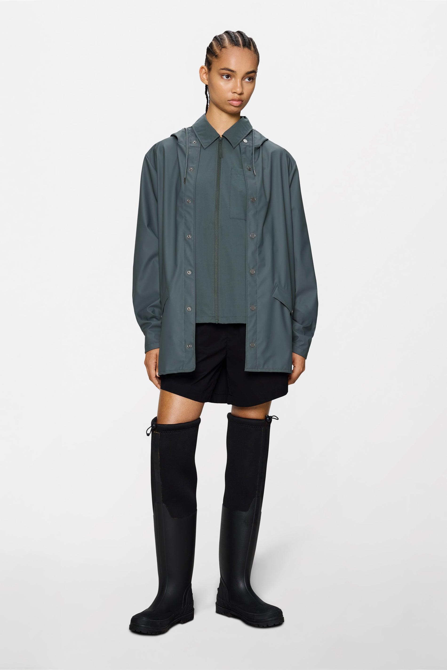 RAINS Jacket Dark Grey Jacket