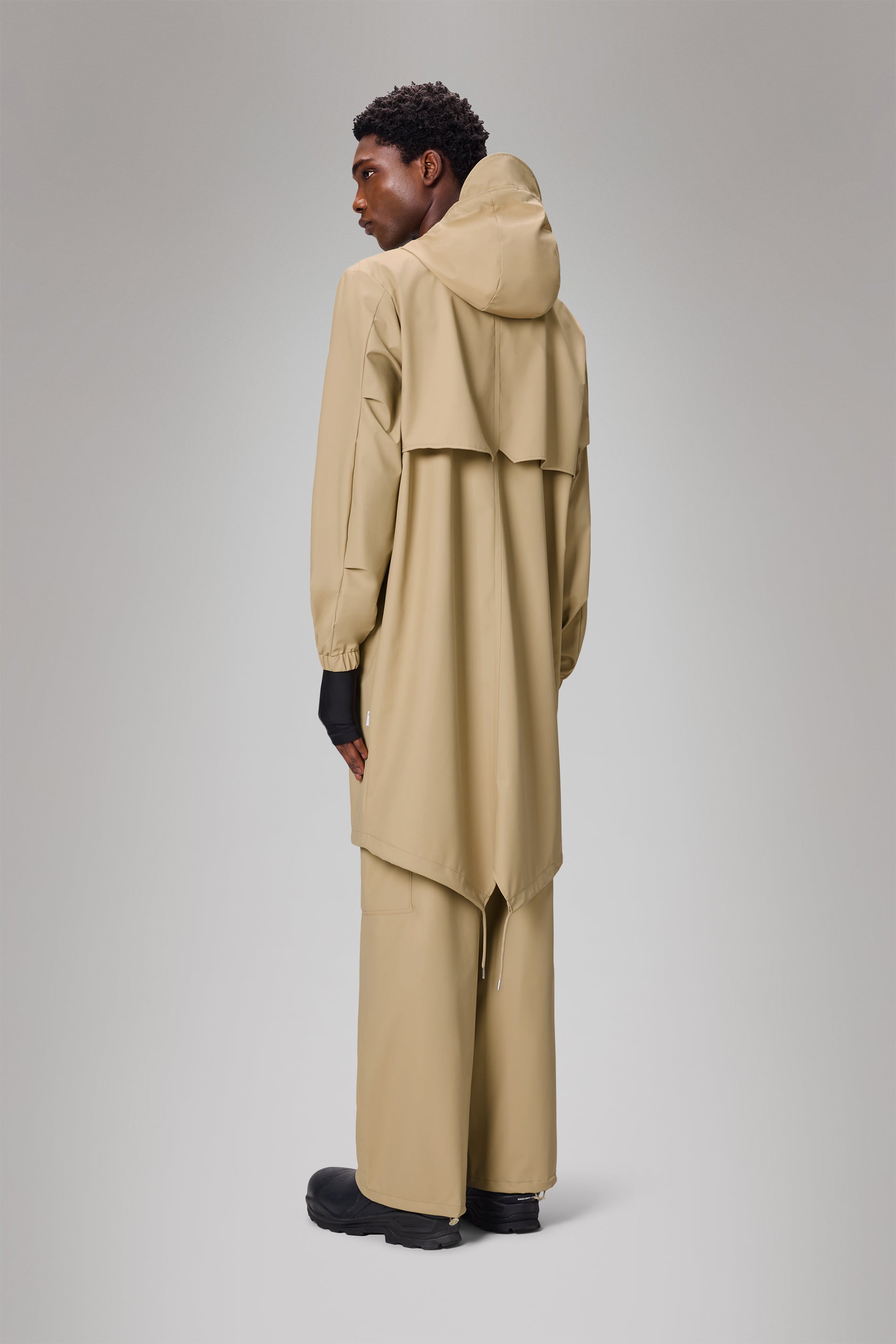 RAINS Fishtail Parka Sand Jacket