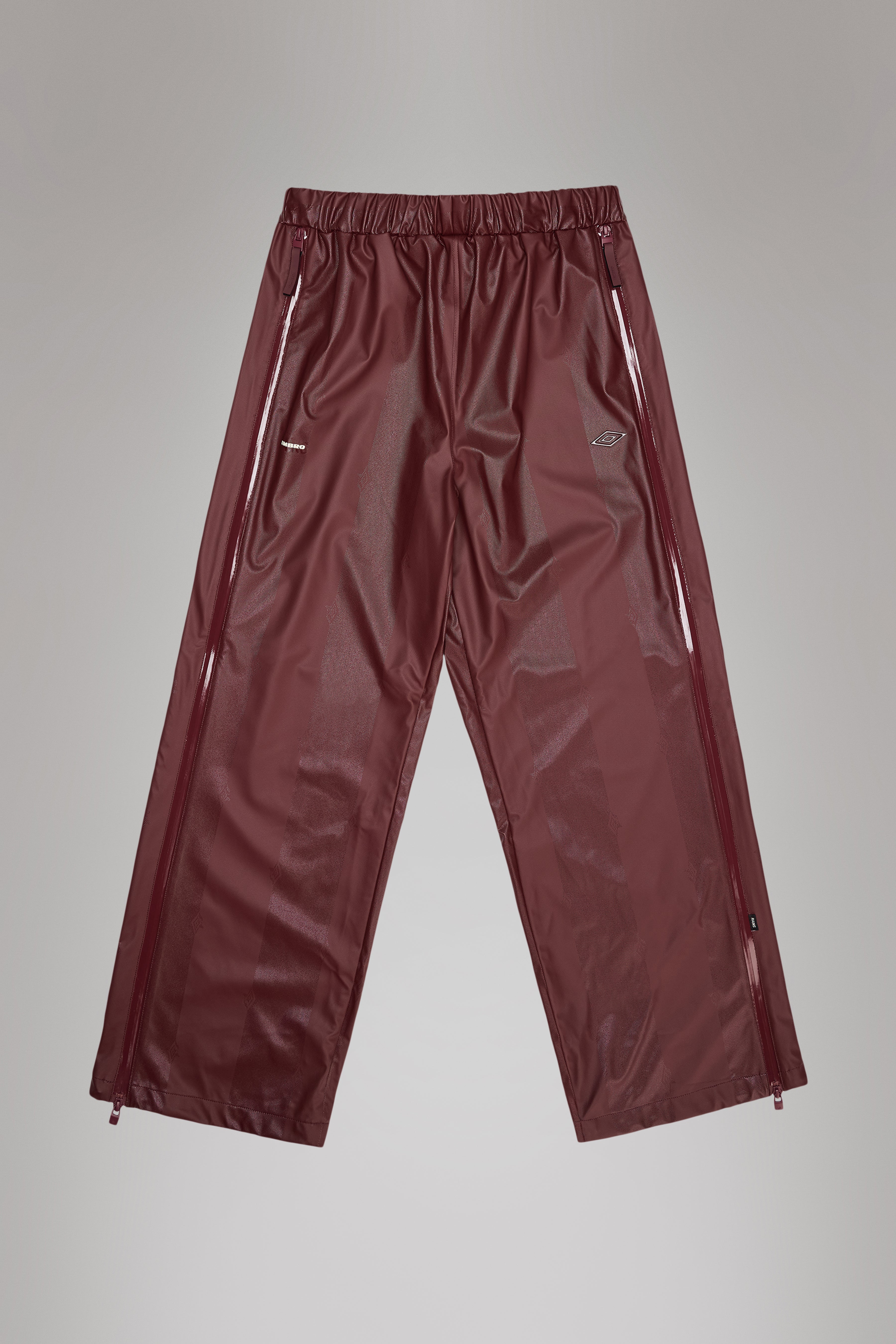 RAINS Rains x Umbro Apollo Pants Wide Maroon Red Pants