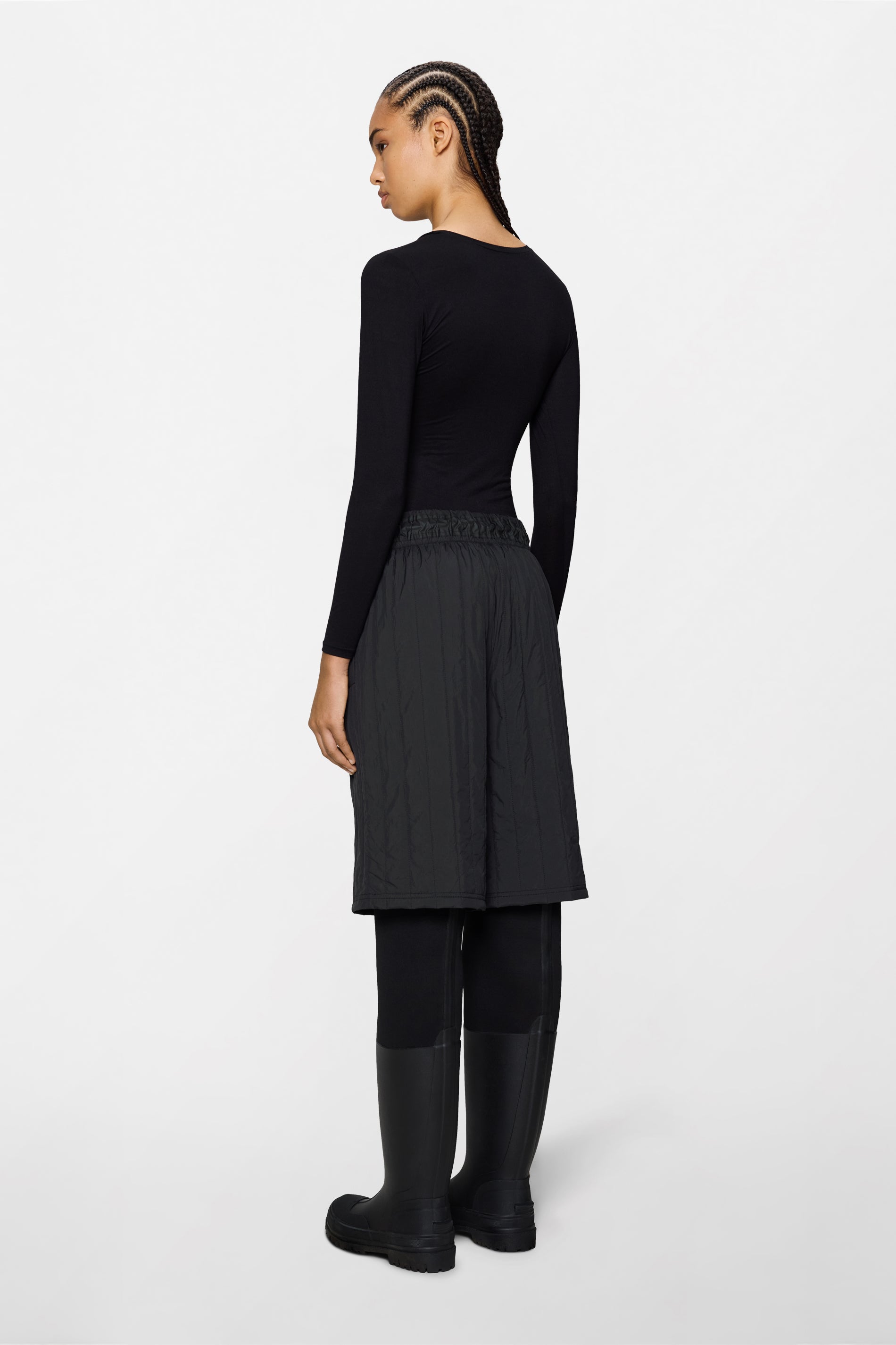 RAINS Koya Vision Shorts Black Pants