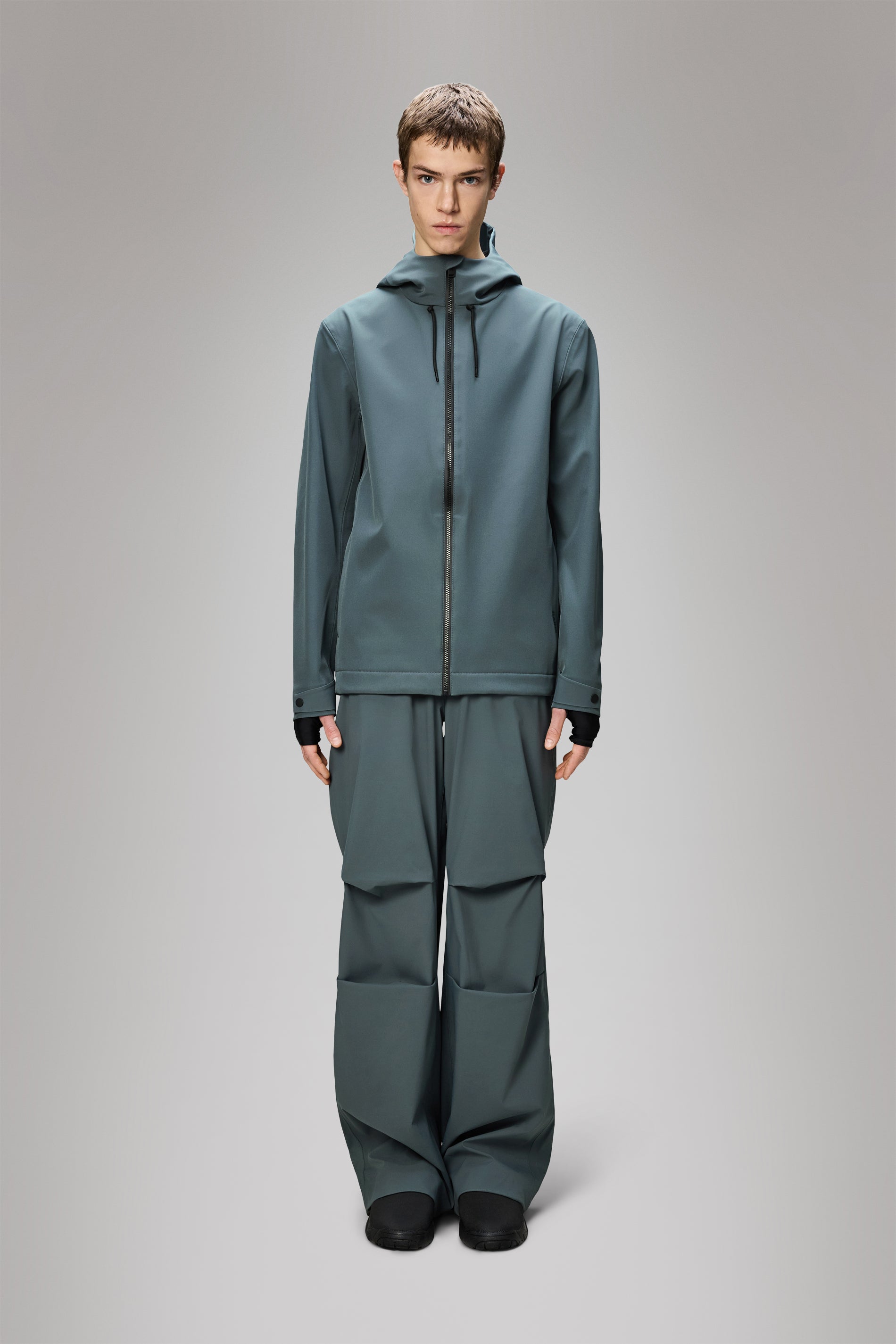 RAINS Suva Softshell Jacket Lagoon Jacket