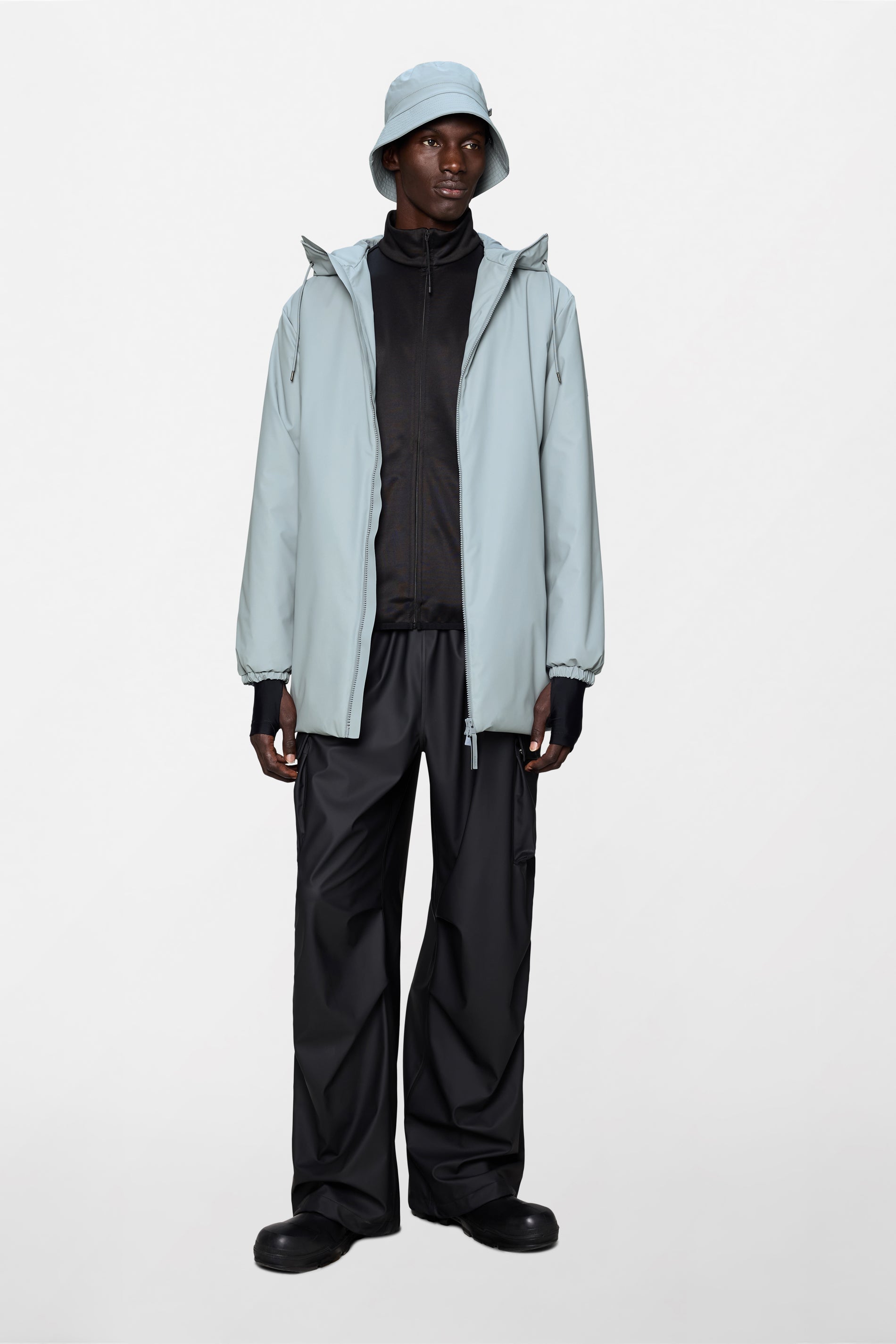 RAINS Lohja Long Insulated Jacket Pool Jacket