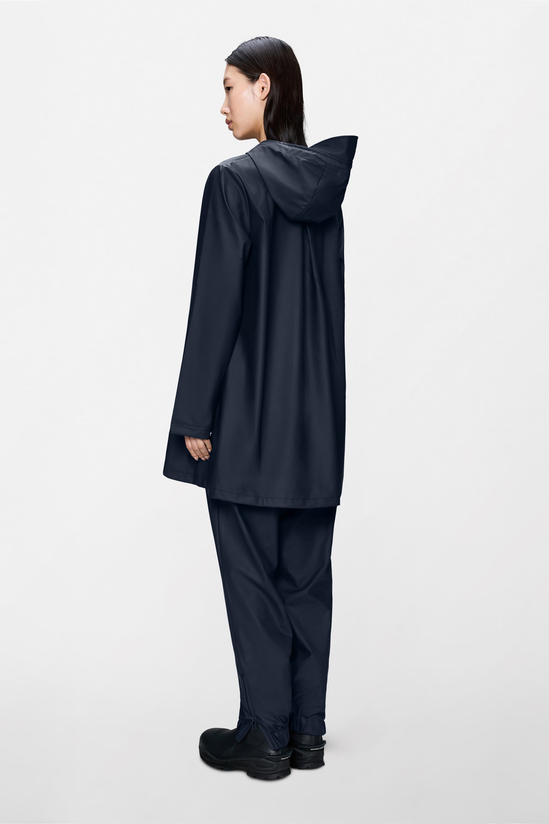 RAINS A-Line W Jacket Navy Jacket