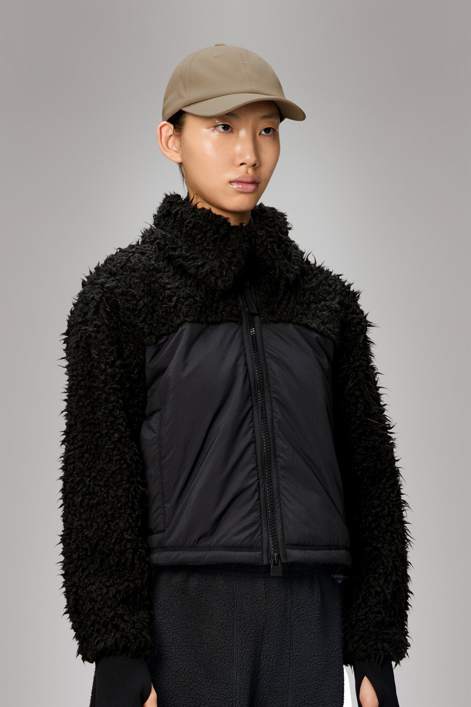 RAINS Cap Beige Headwear