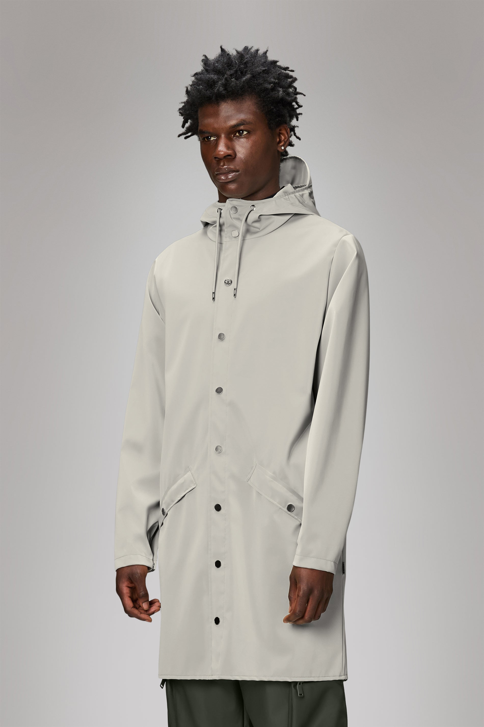RAINS Long Jacket Matrix Jacket