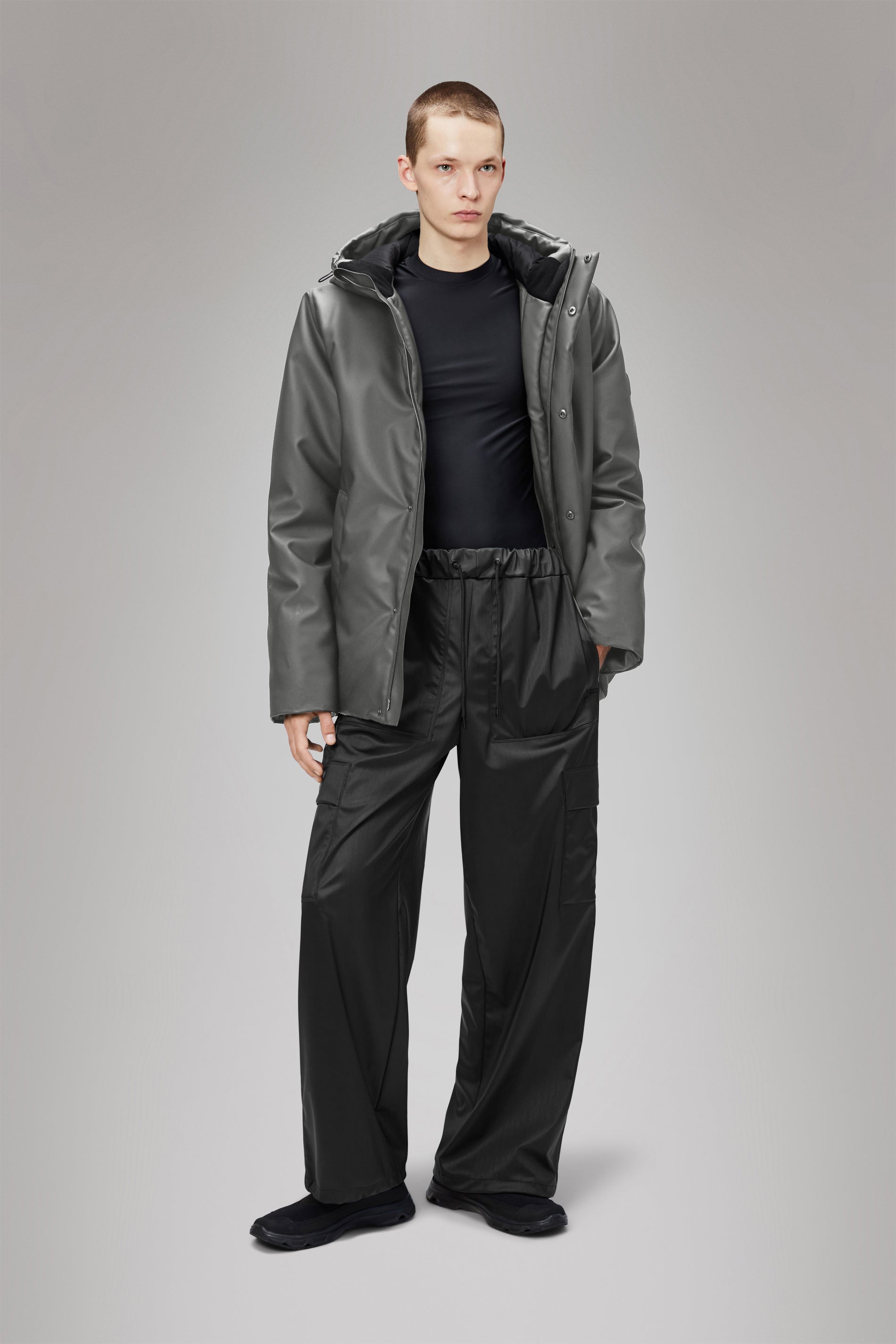 RAINS Askim Insulated Jacket Grey Jacket