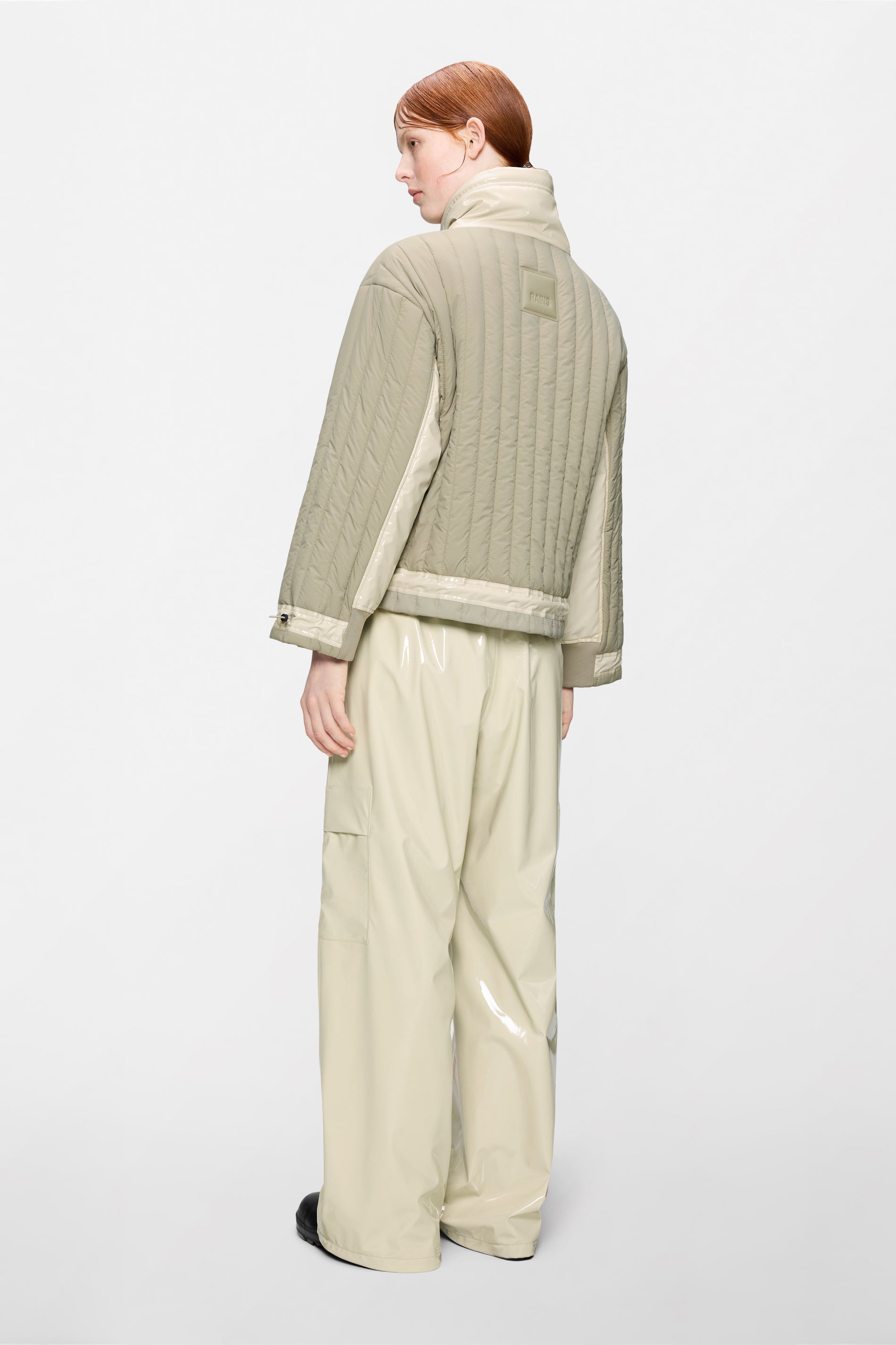 RAINS Koya Vision W Jacket Beige Jacket