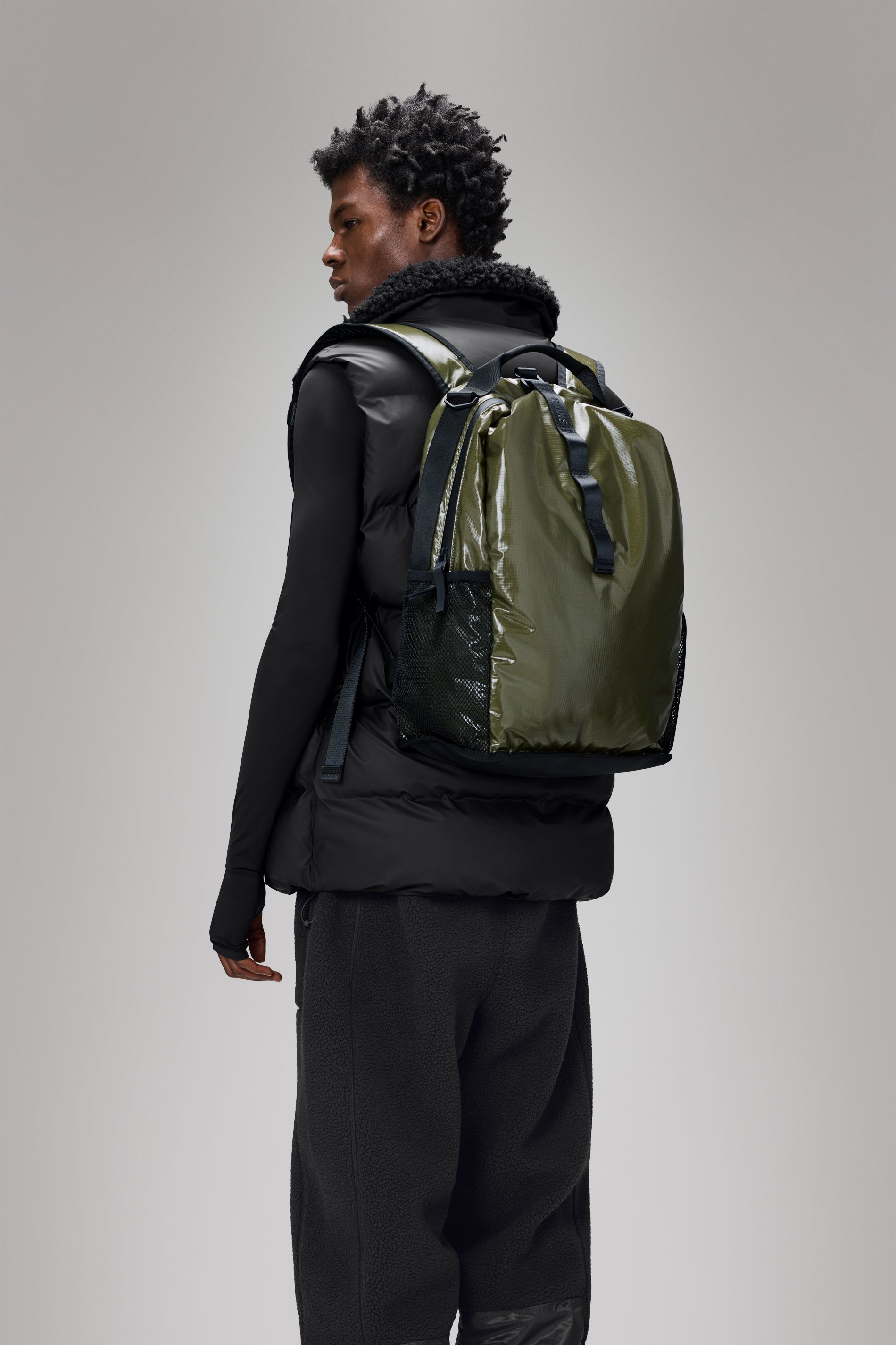 RAINS Sibu Clip Front Backpack Marsh Backpack