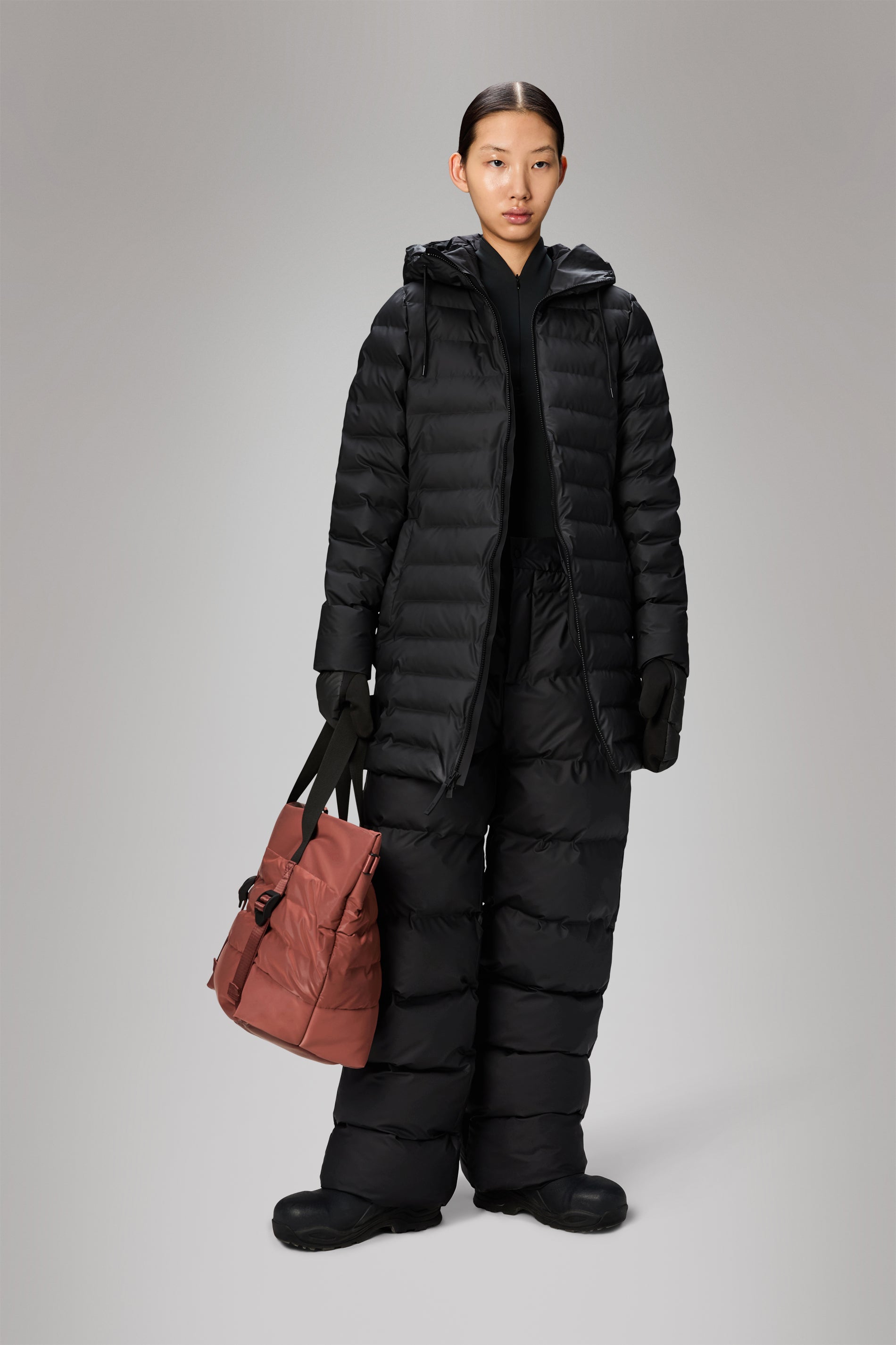 Lohja Long Puffer Curve Jacket