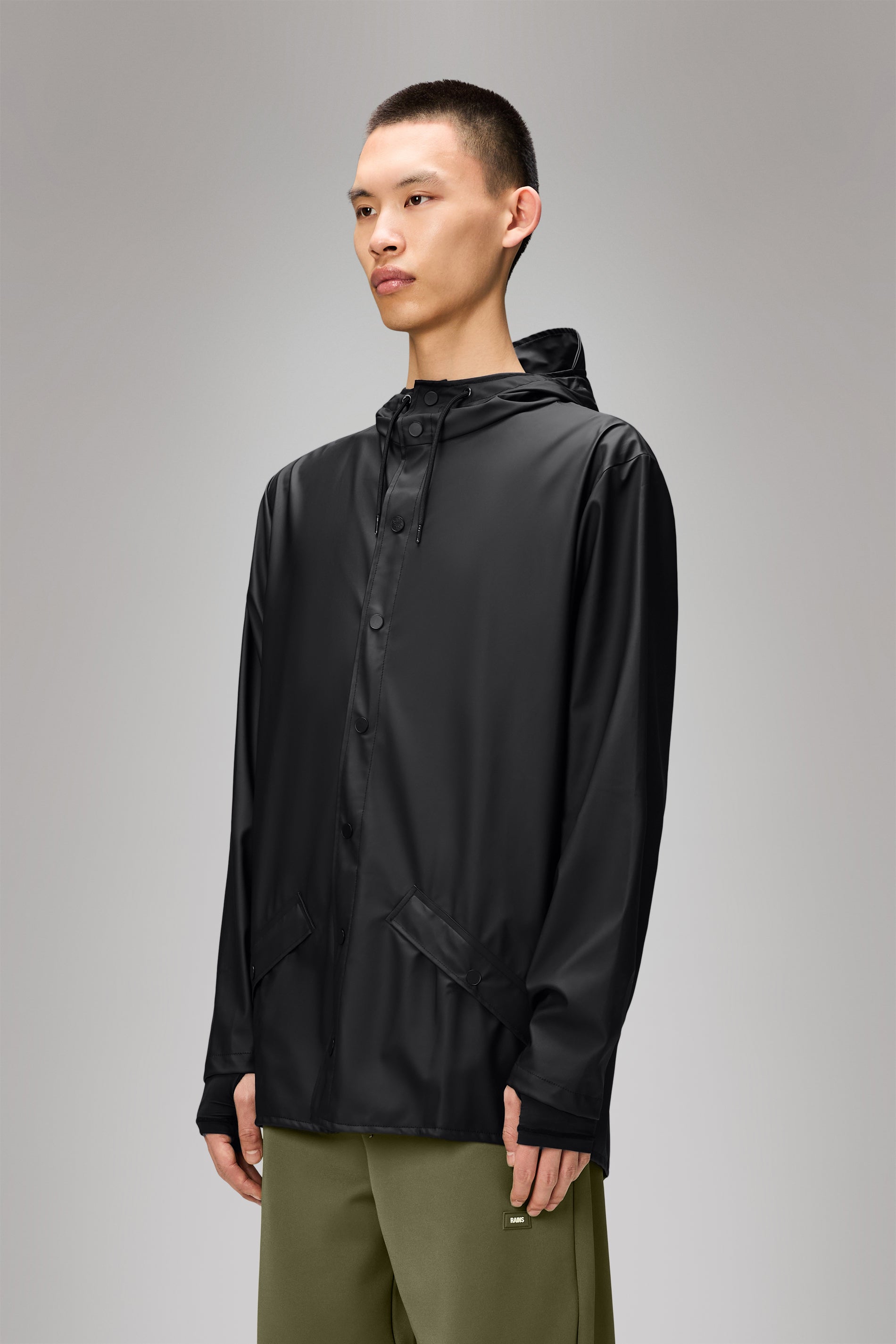 RAINS Jacket Black Jacket