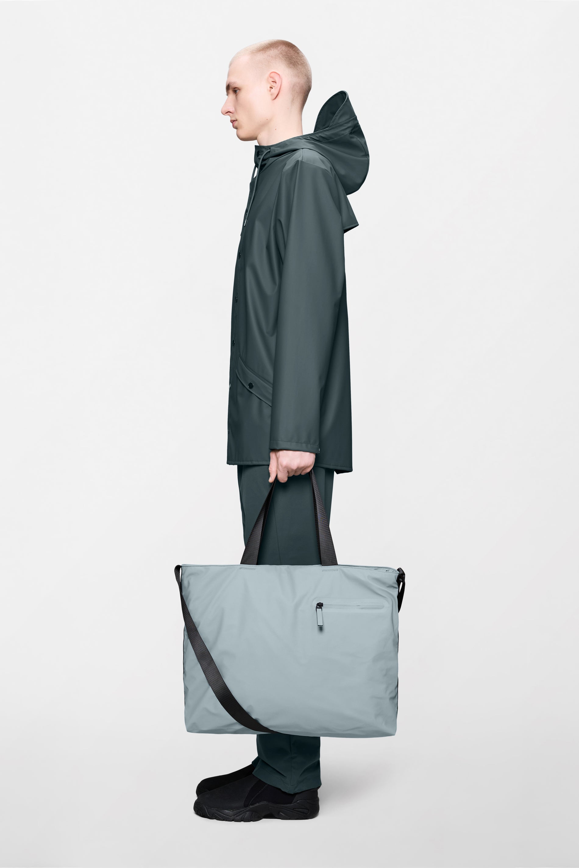 RAINS Dash Messenger Tote Bag Pool 25L H38 x D14 x W50 cm Tote