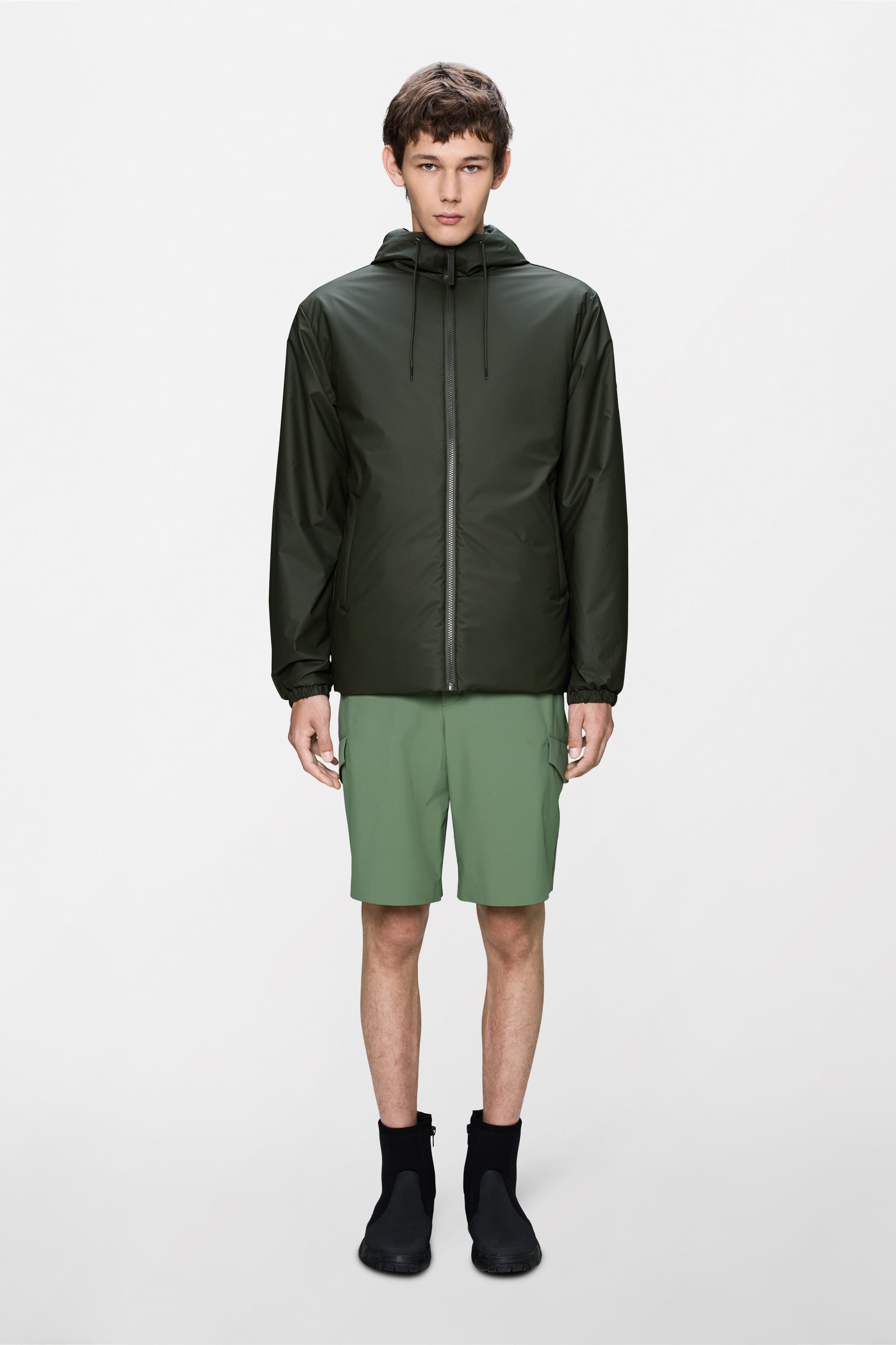 RAINS Lohja Insulated Jacket Green Jacket