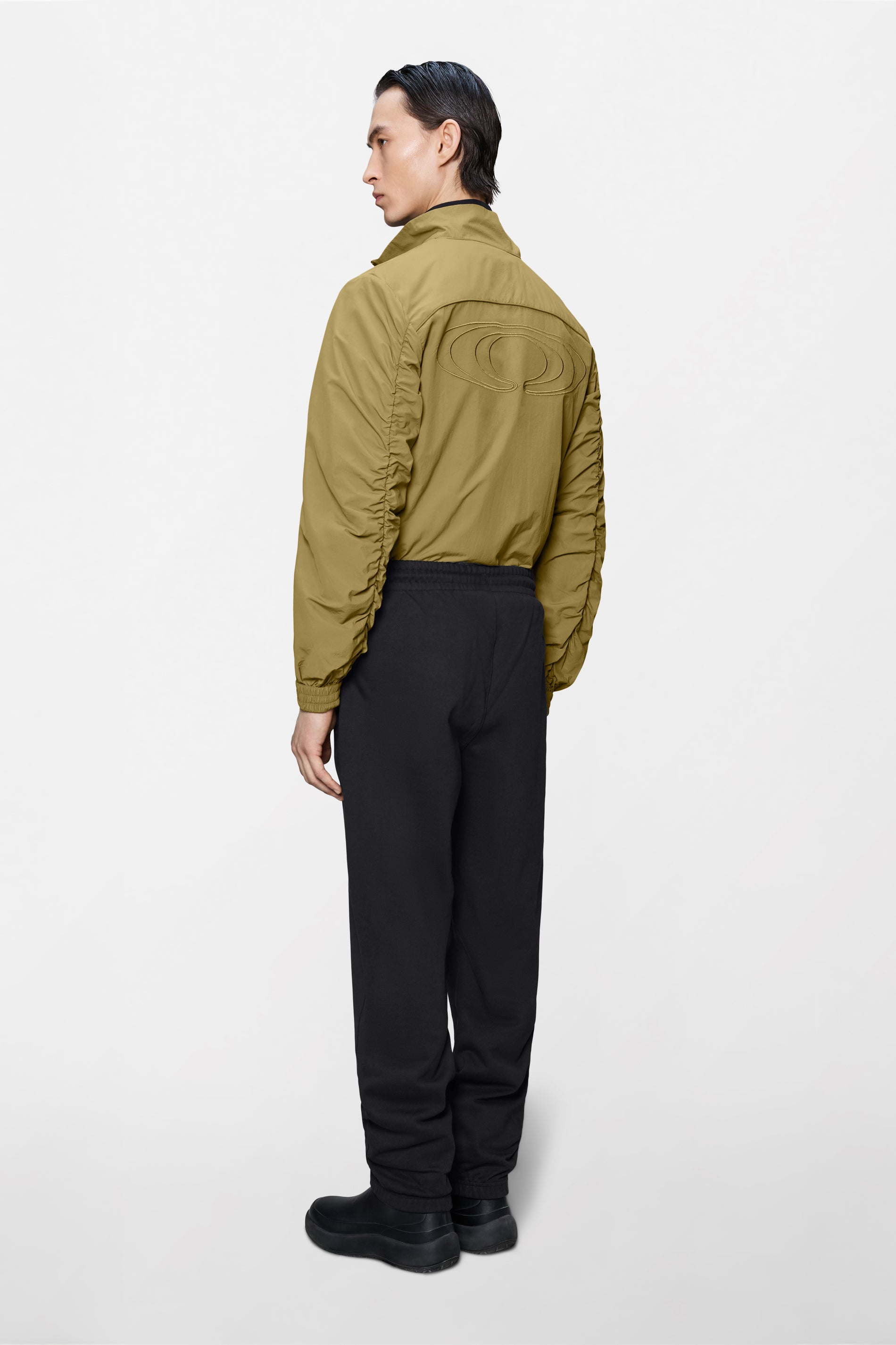 RAINS Classic Cuff Pants Splash Black Pants