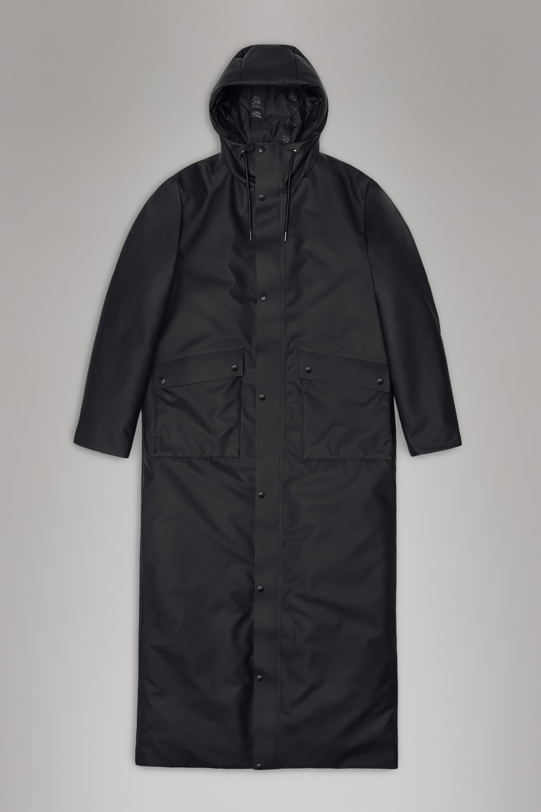 RAINS Nome Vision Longest Jacket Black Jacket