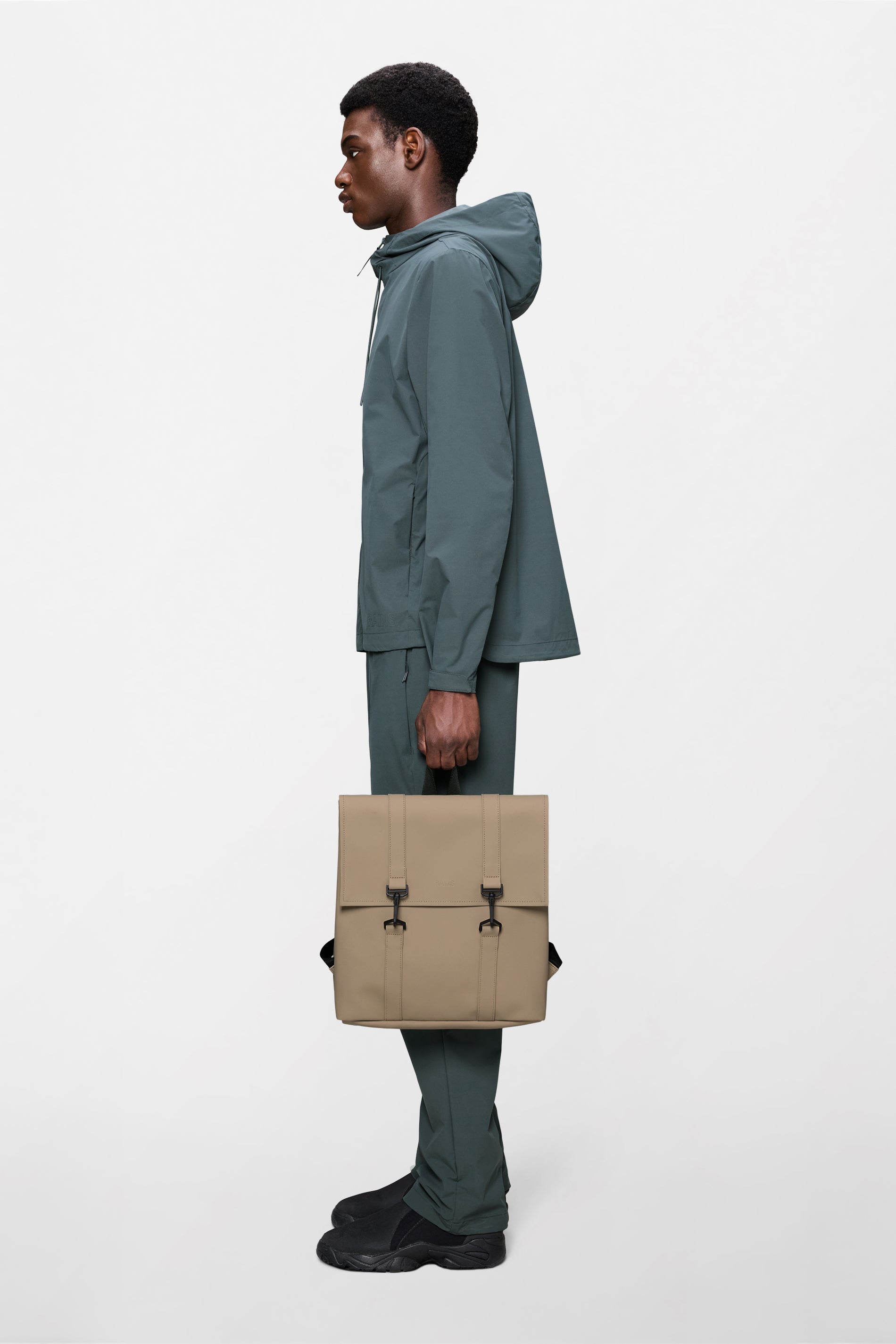 RAINS MSN Bag Mini Beige Backpack