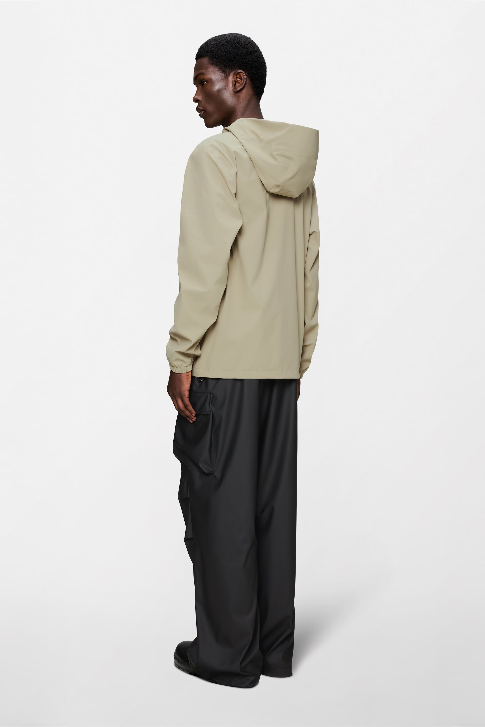 RAINS Suva Hardshell Jacket Beige Jacket