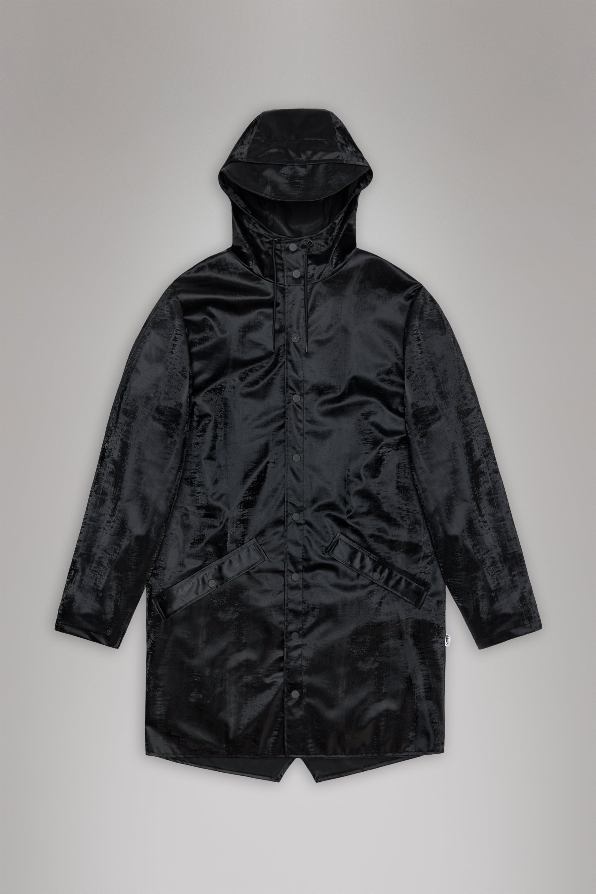 RAINS Long Jacket Coal Jacket
