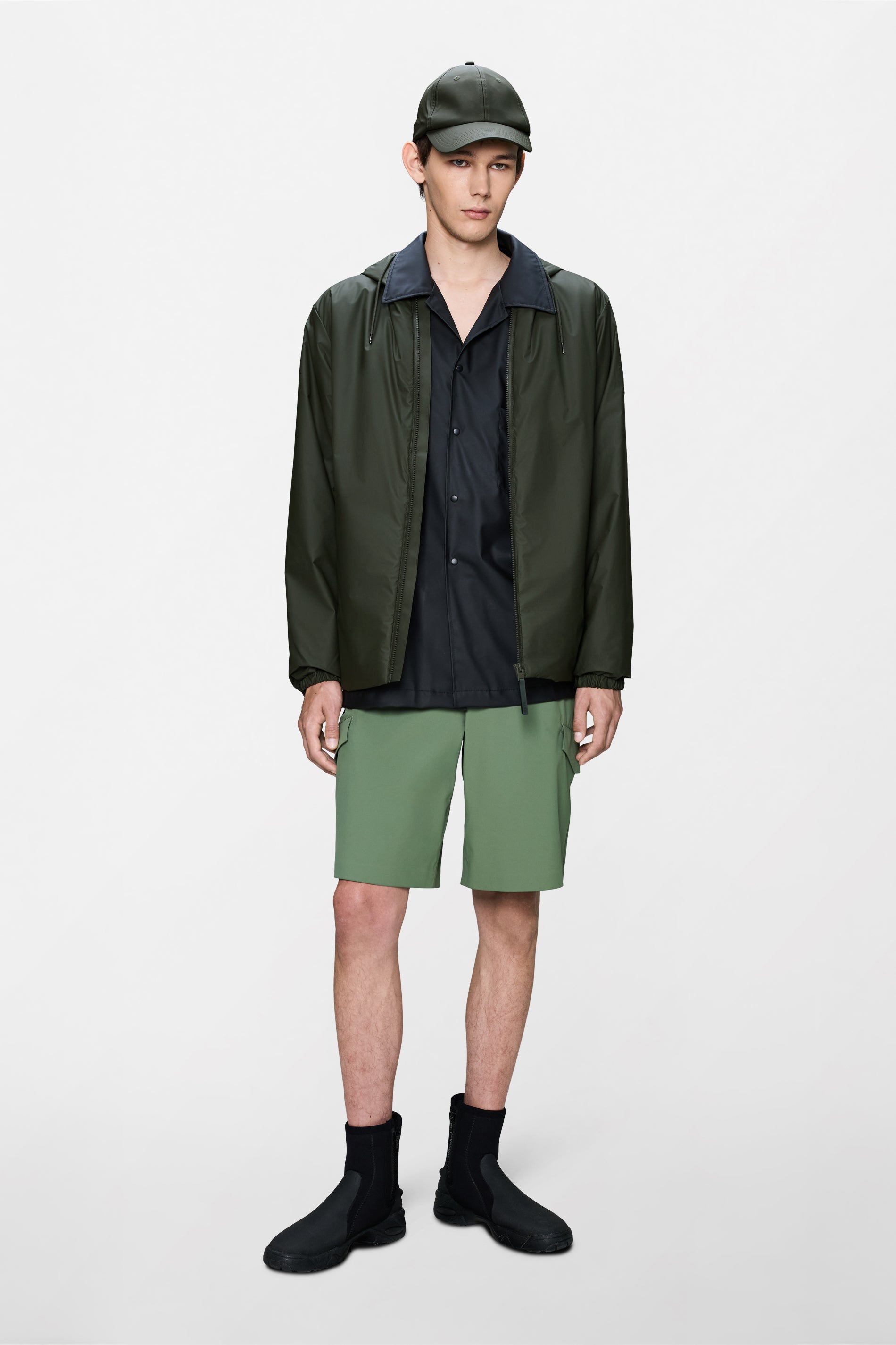 RAINS Lohja Insulated Jacket Green Jacket