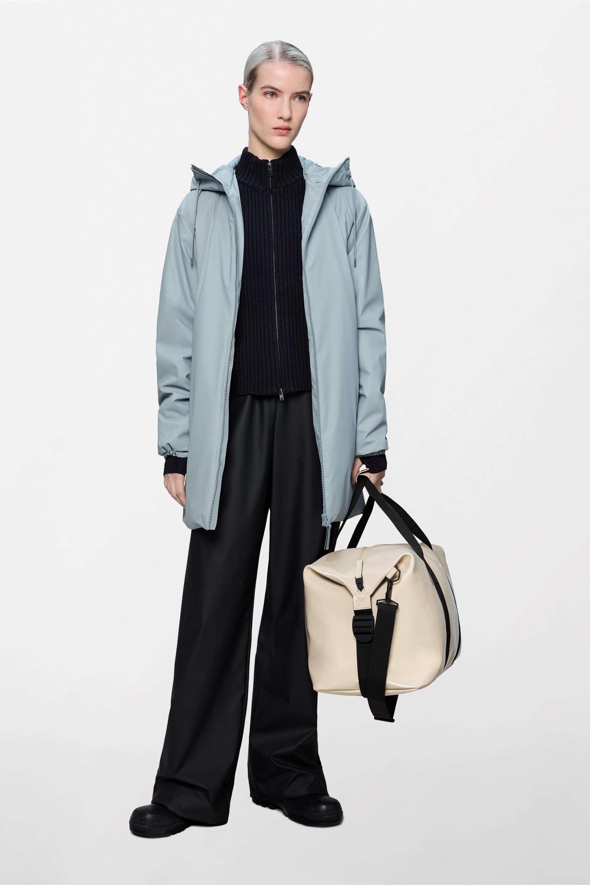 RAINS Lohja Long Insulated Jacket Pool Jacket