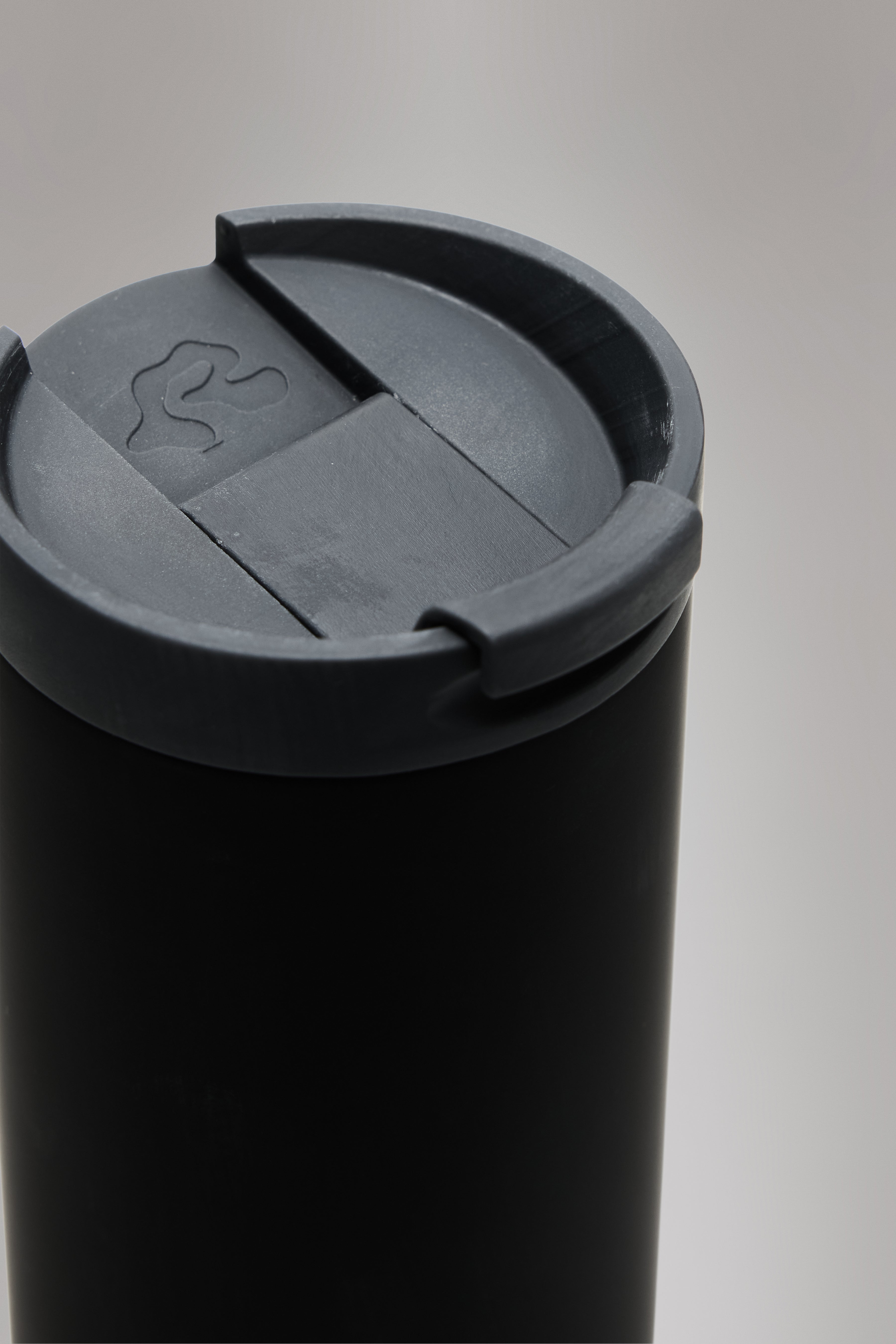 RAINS Stainless Steel Tumbler 450ml Black Drink wear