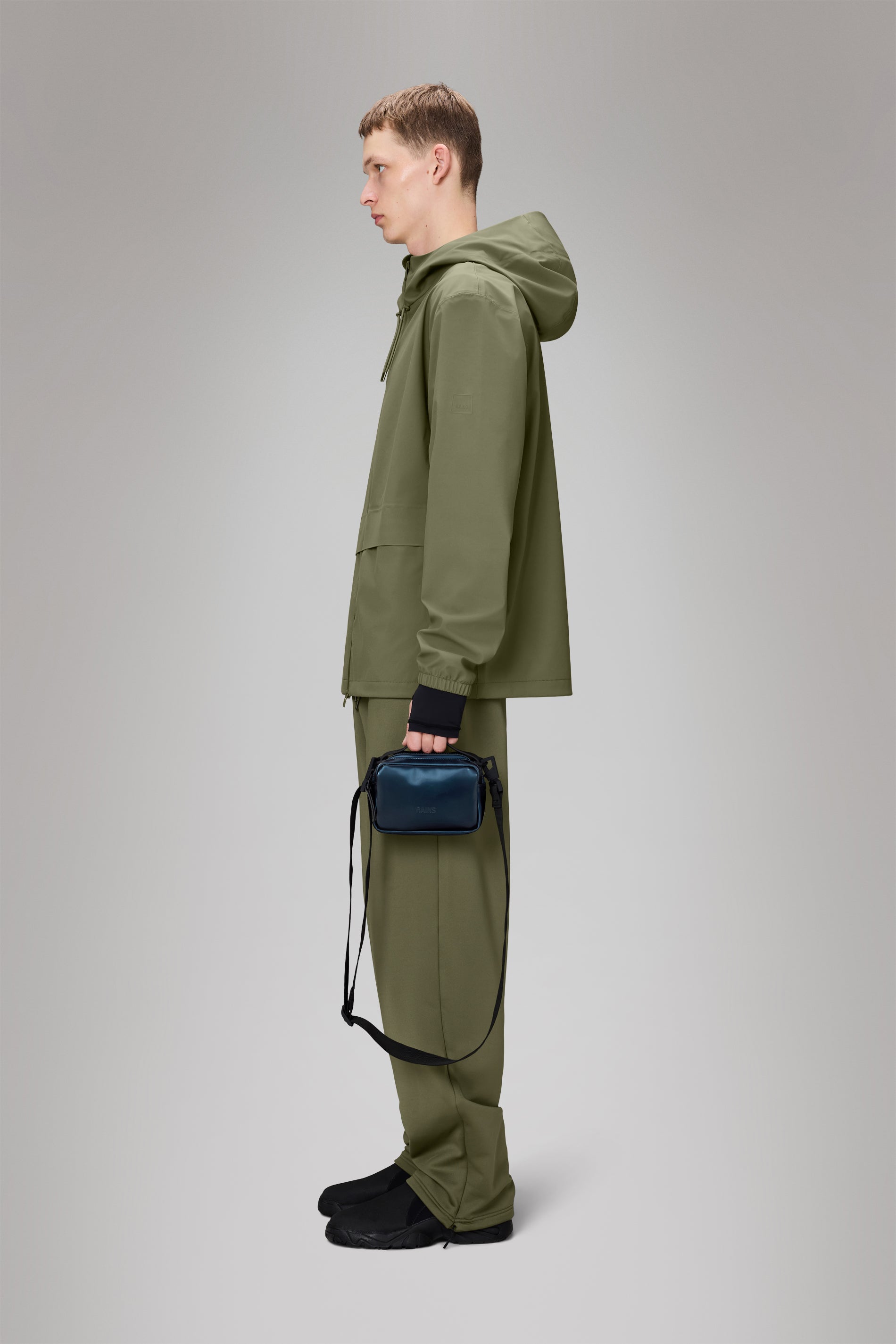 RAINS Box Bag Micro Spill Crossbody