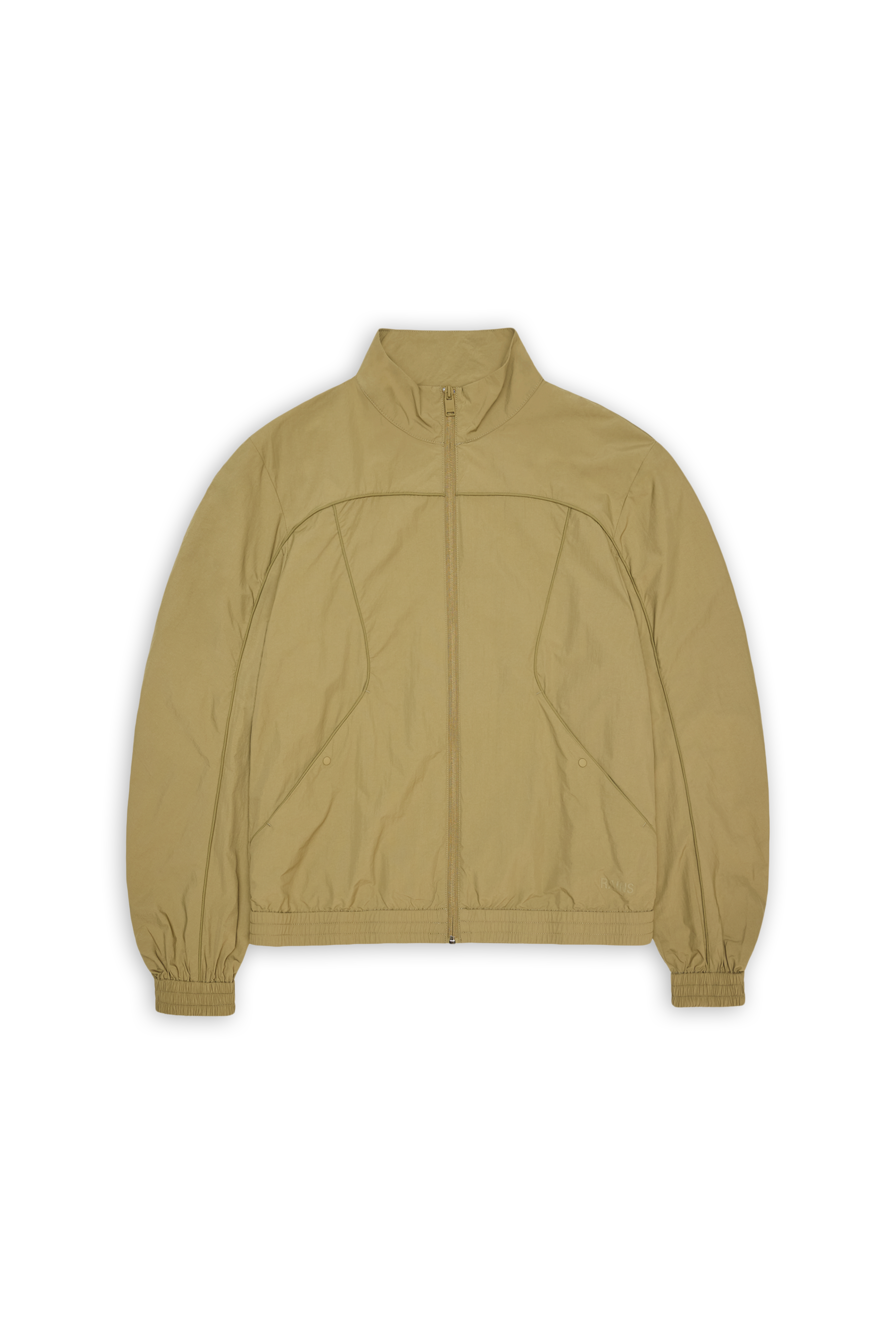RAINS Cooldown Track Top Fawn Jacket
