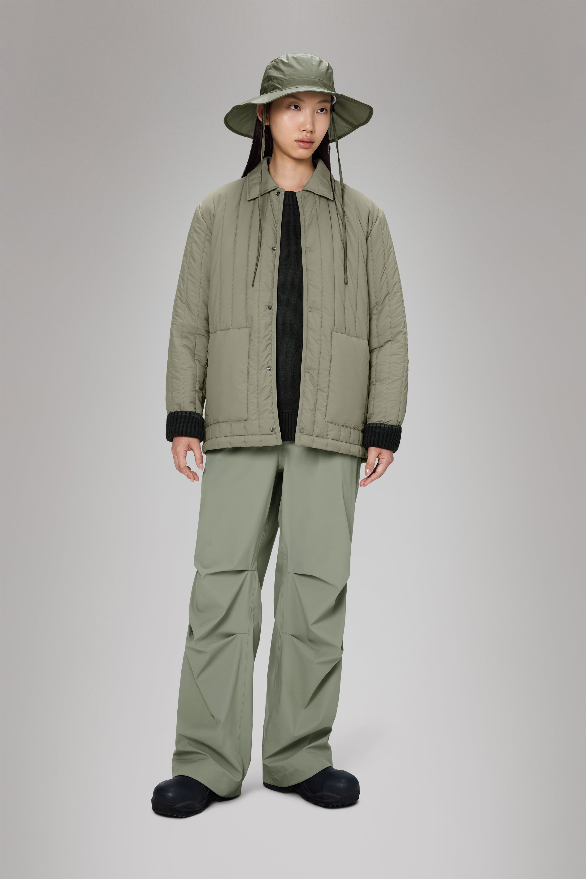 RAINS Banja Liner Overshirt Drift Overshirt