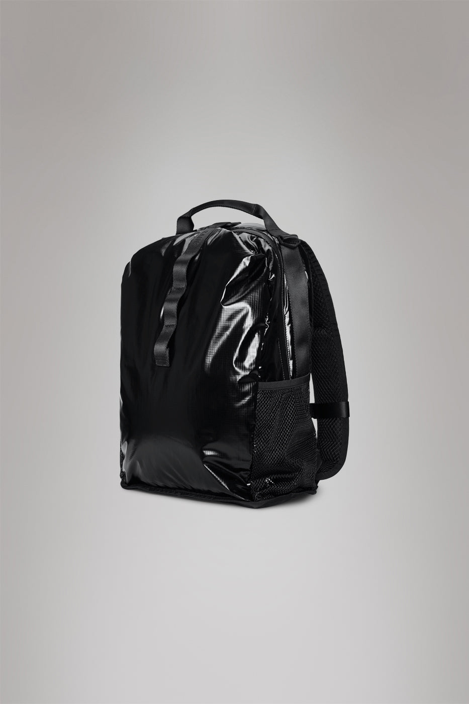 RAINS Sibu Clip Front Backpack Black Backpack