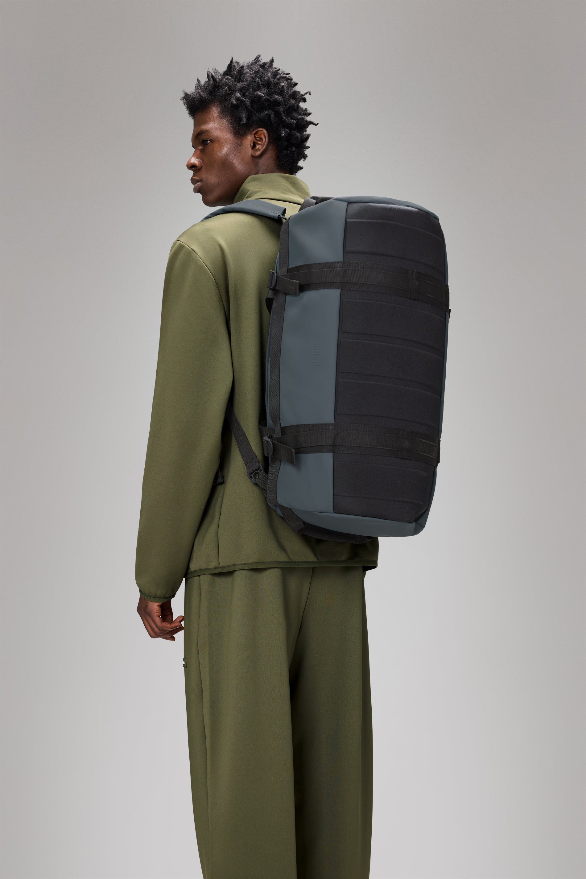 RAINS Texel Duffel Bag Small Lagoon Duffel