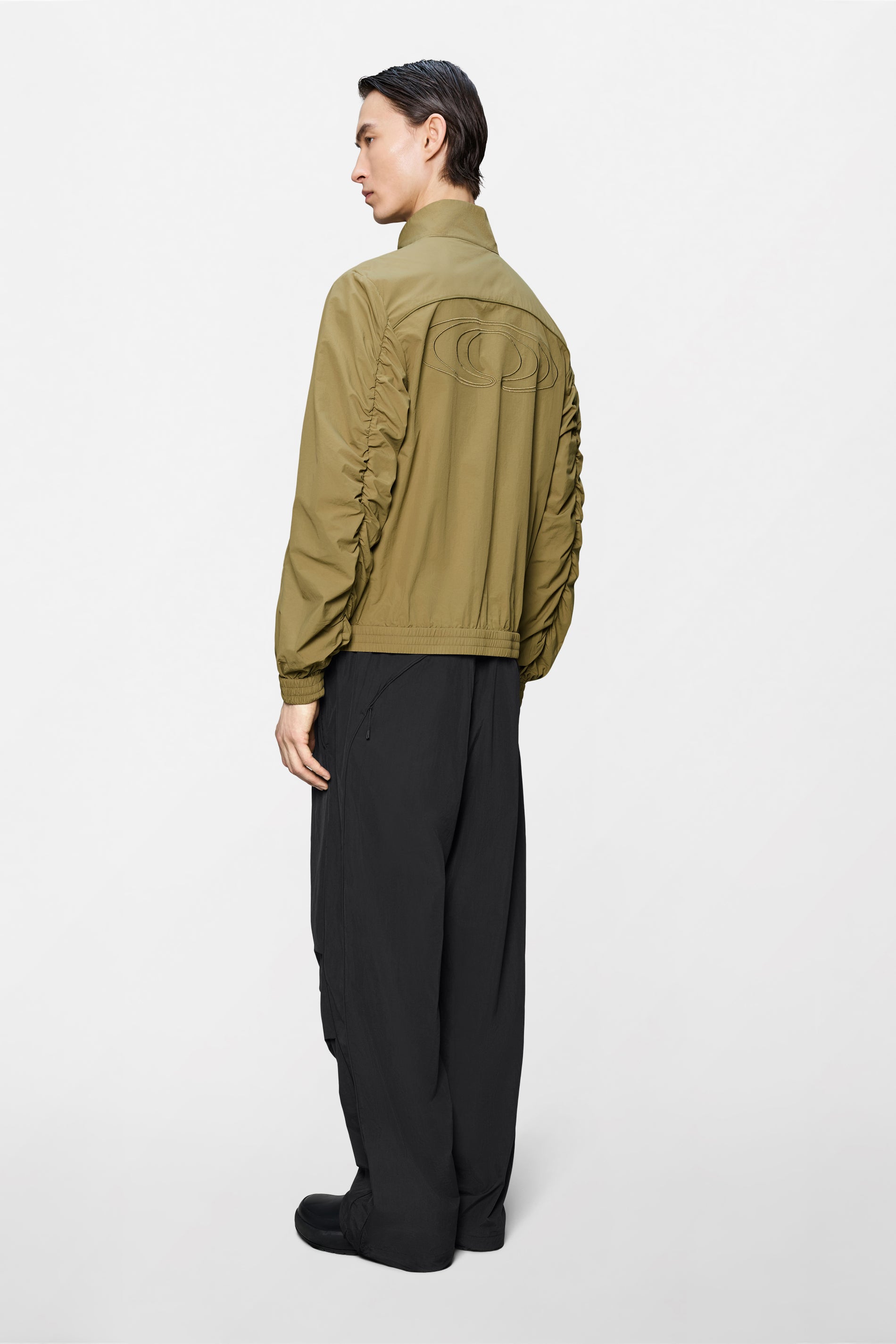 RAINS Cooldown Track Top Fawn Jacket