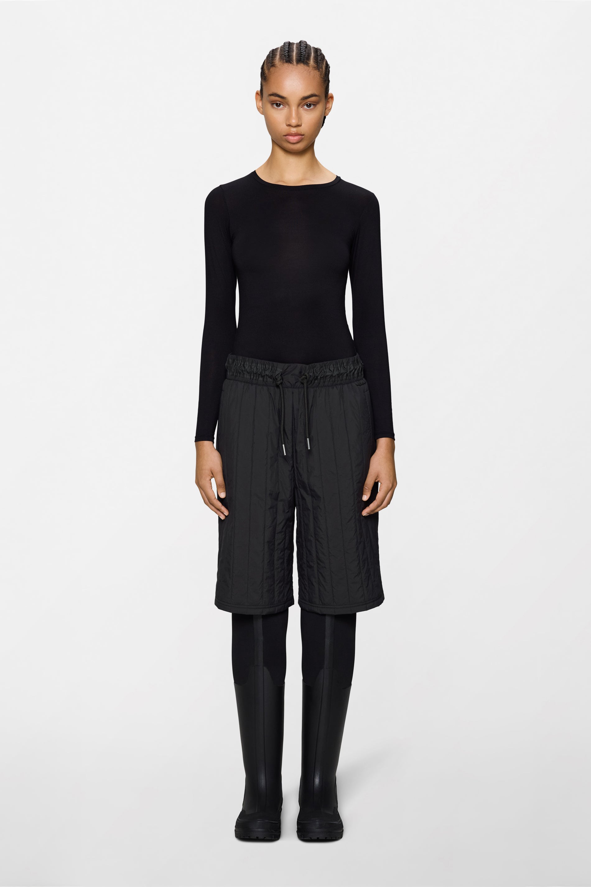 RAINS Koya Vision Shorts Black Pants