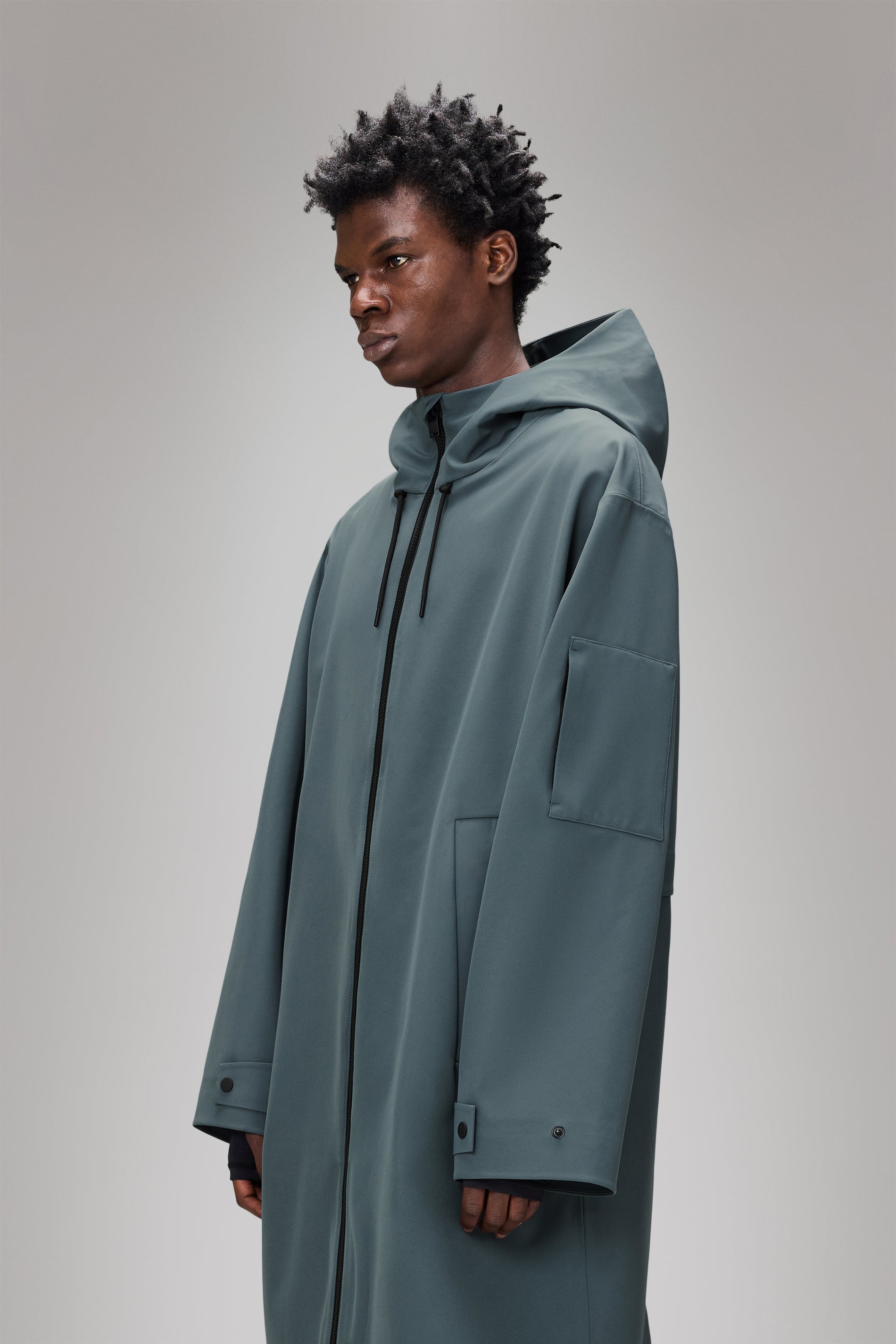 RAINS Suva Vision Softshell Jacket Lagoon Jacket