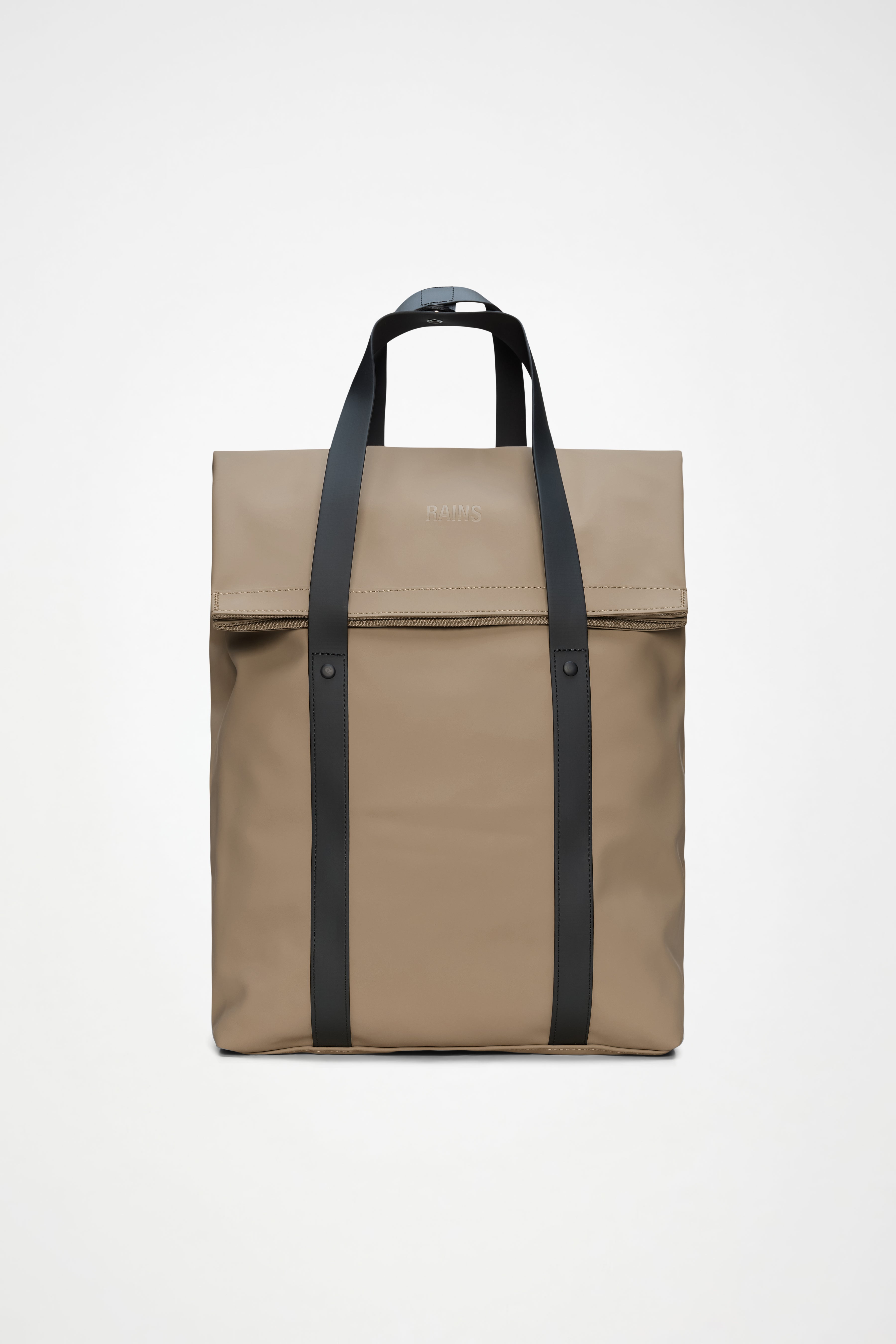 RAINS 2 Way Tote Backpack Beige 15L H58 x D12 x W33 cm Backpack