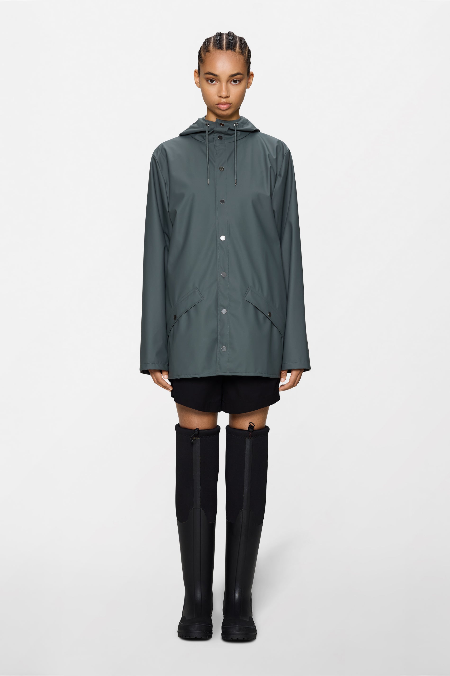 RAINS Jacket Dark Grey Jacket