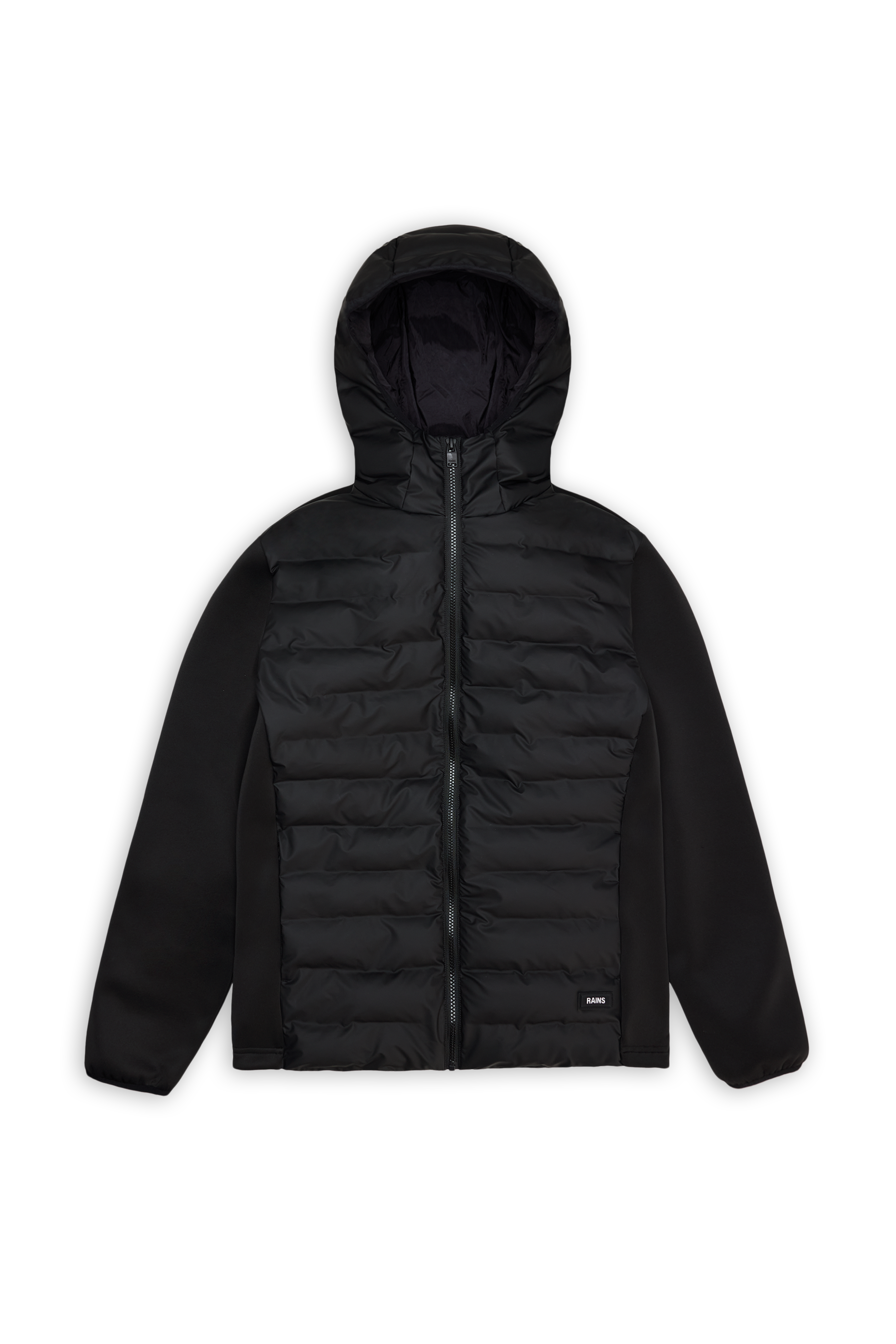 RAINS Safi Fleece Hybrid Jacket Black Jacket