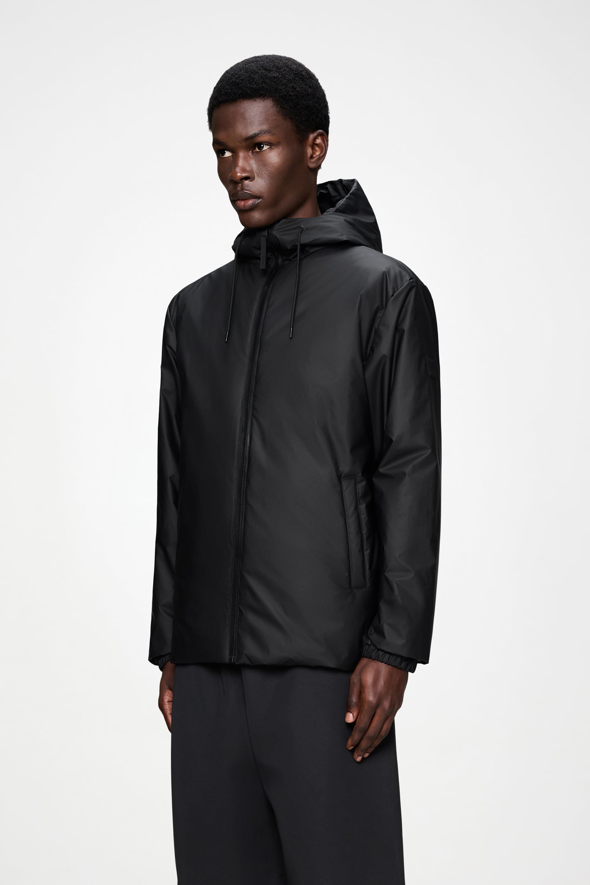 RAINS Lohja Insulated Jacket Black Jacket