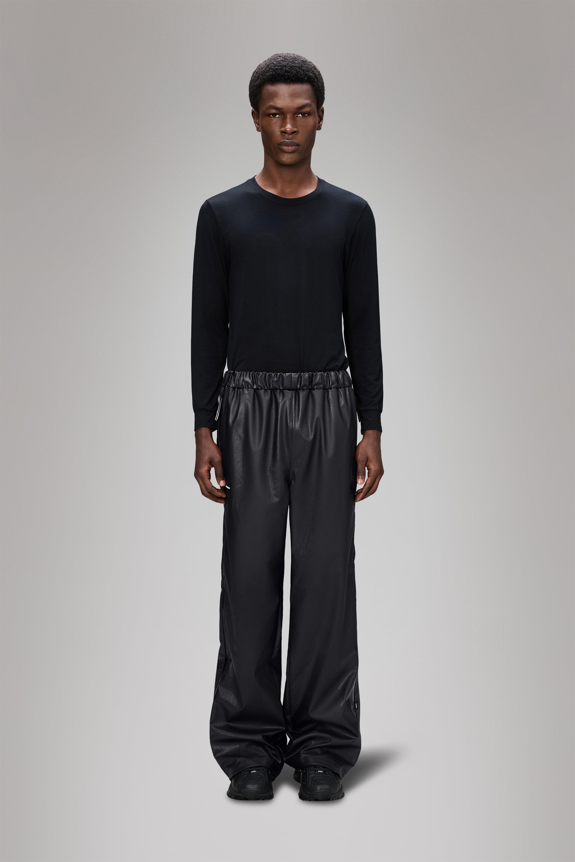 RAINS Rains x Umbro Apollo Pants Wide Black Pants