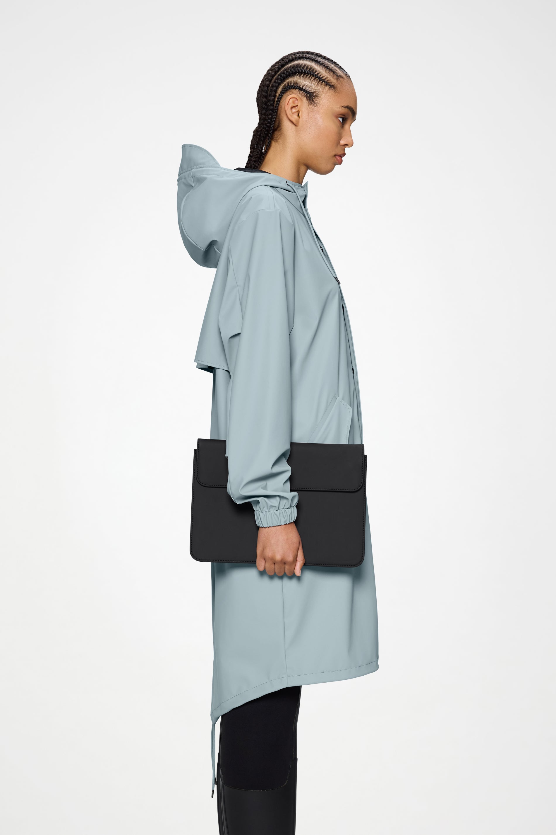 RAINS Tablet Portfolio Black 0.50L H19.50 x D0 x W27 cm Tablet Case