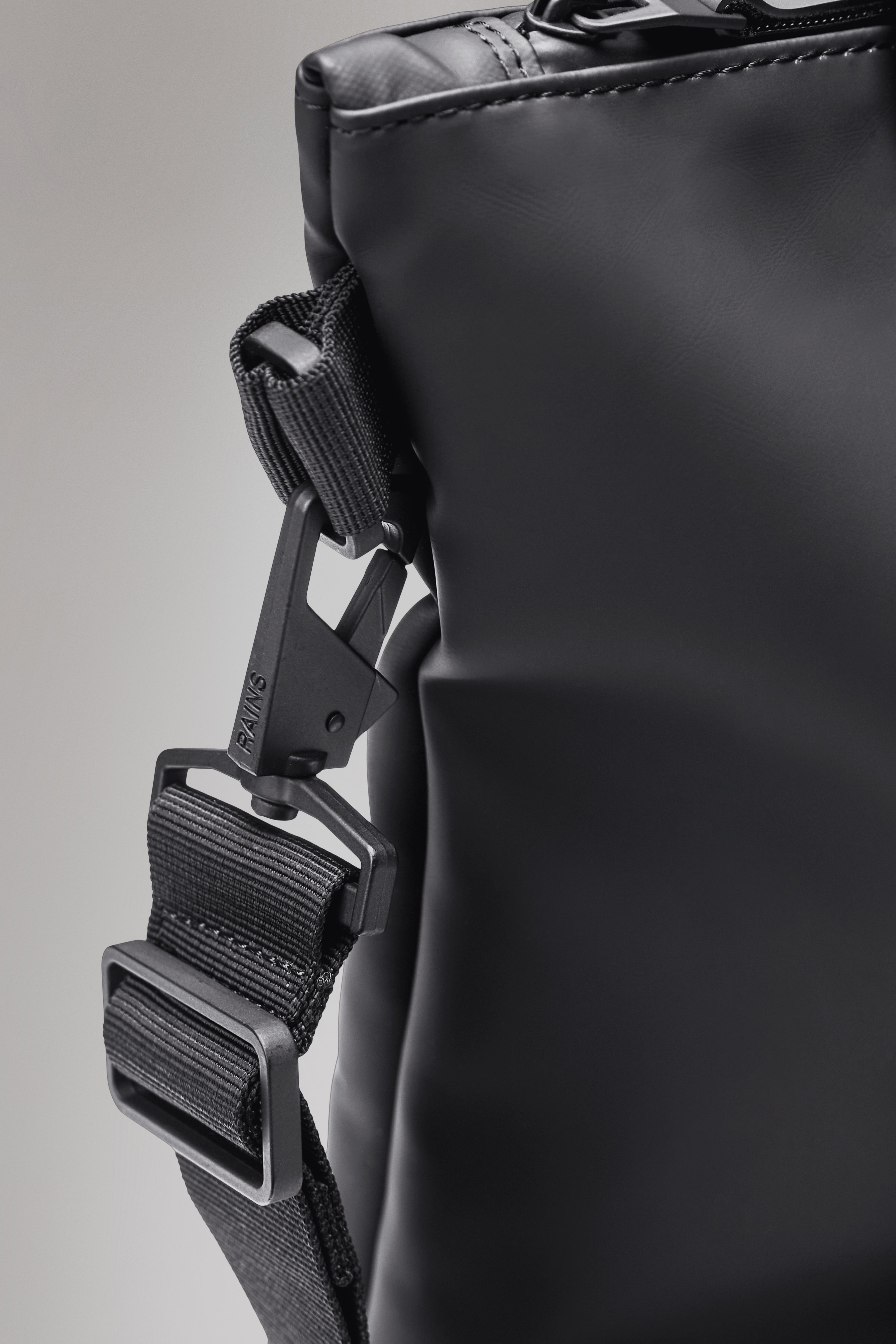 RAINS Tote Bag Mini Coal Tote