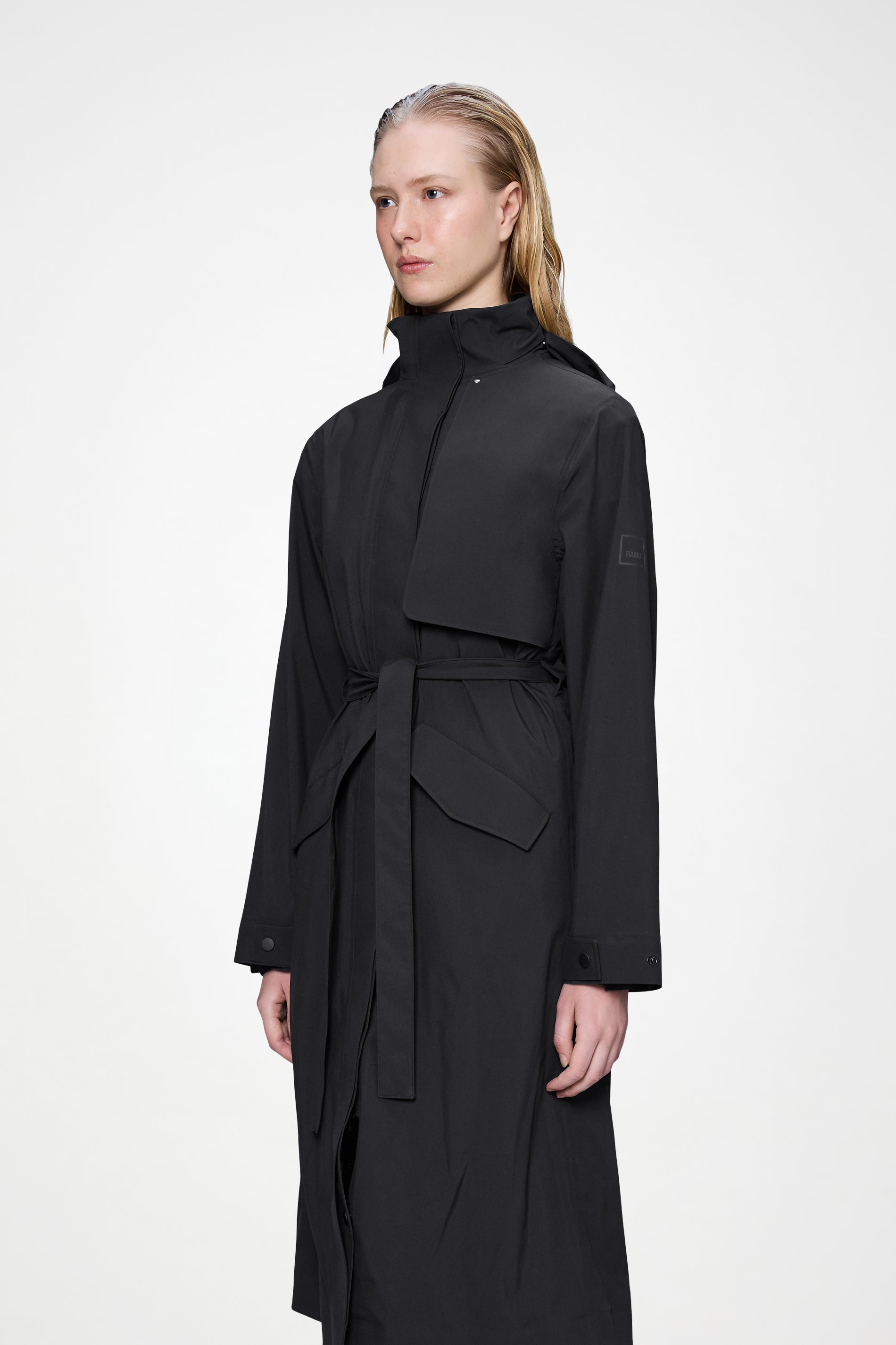 RAINS Suva Hardshell W Coat Black Jacket