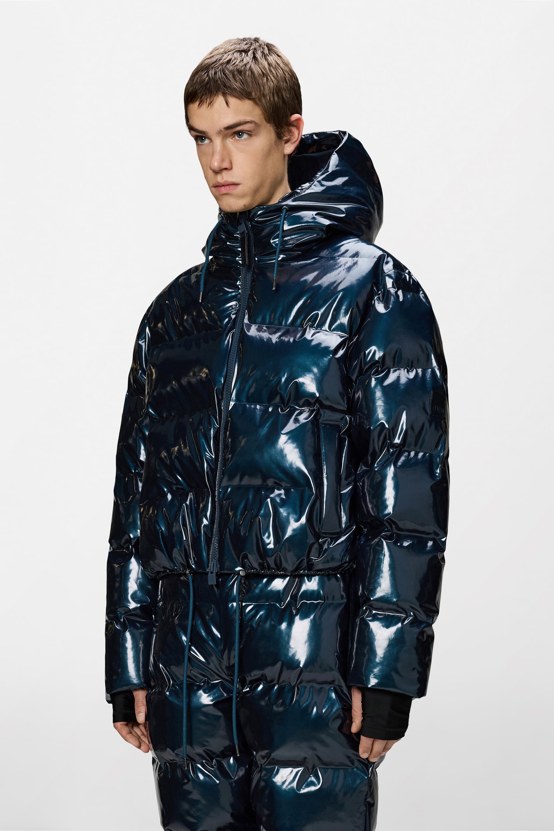 RAINS Alta Short Puffer Jacket Spill Jacket