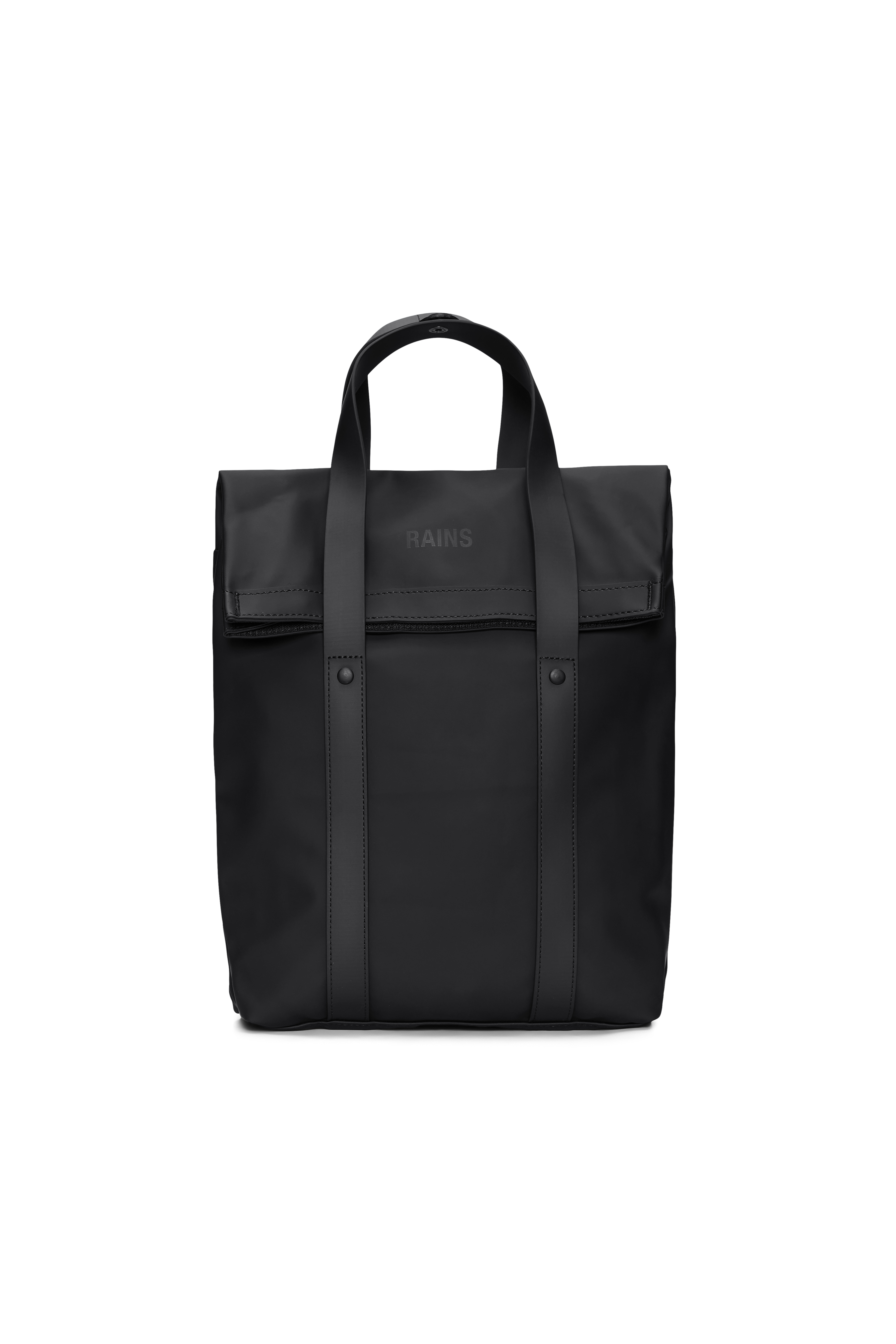 Rains 2 Way Tote Backpack Mini Black 8L H35.50 x D9 x W25 cm Backpack