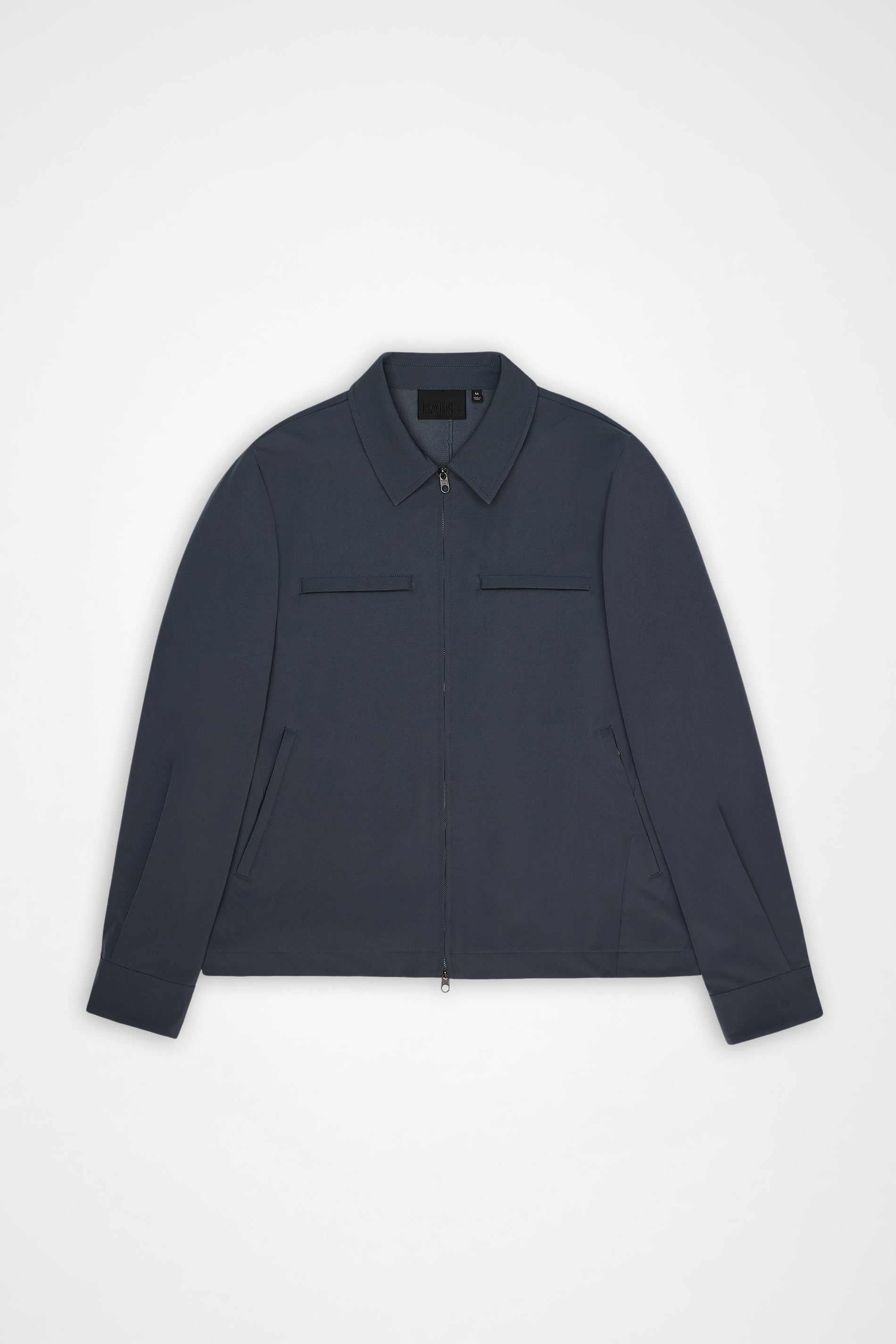 RAINS Tech Woven Overshirt Veil Long Sleeve