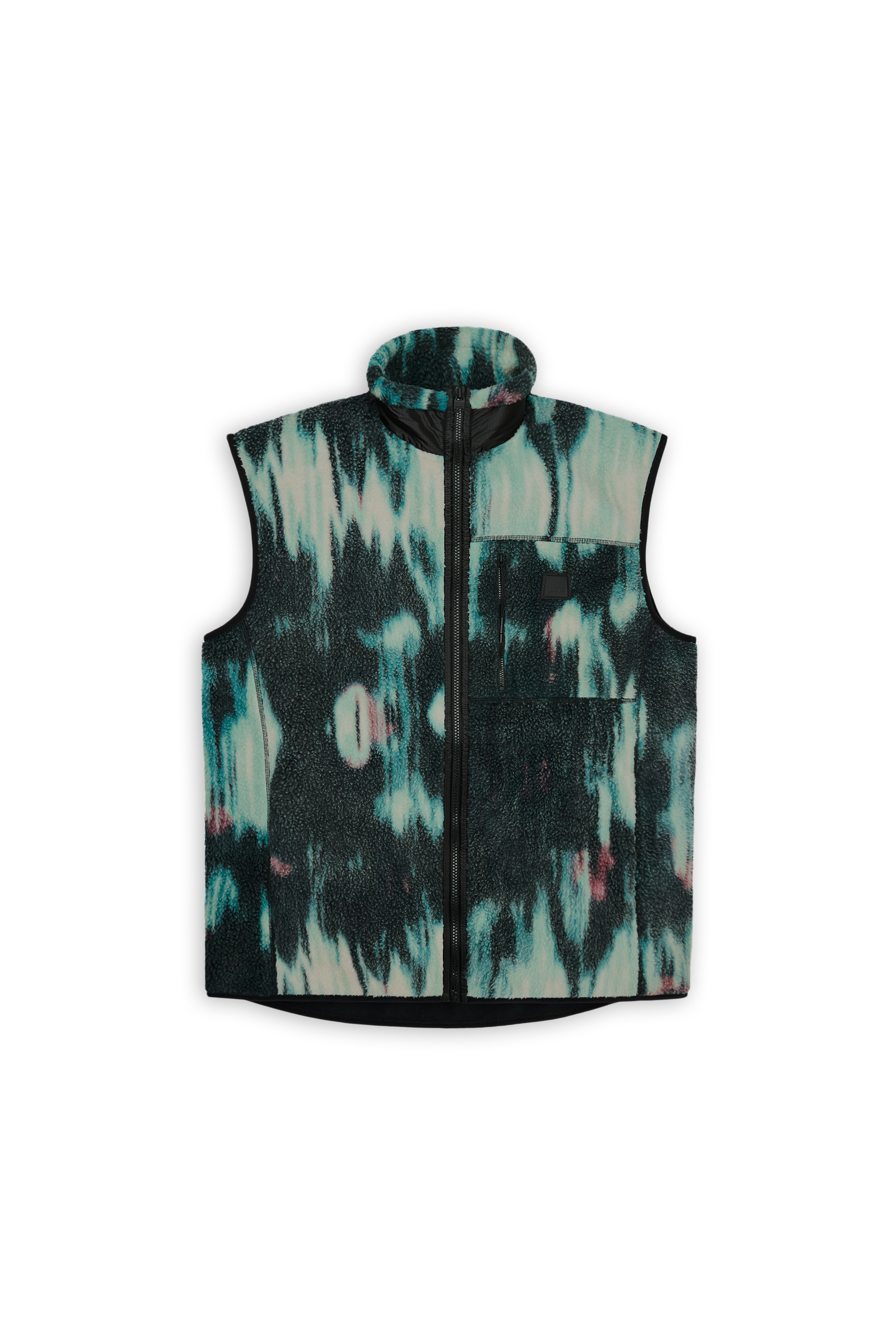 RAINS Yermo Fleece Vest Blur Vest