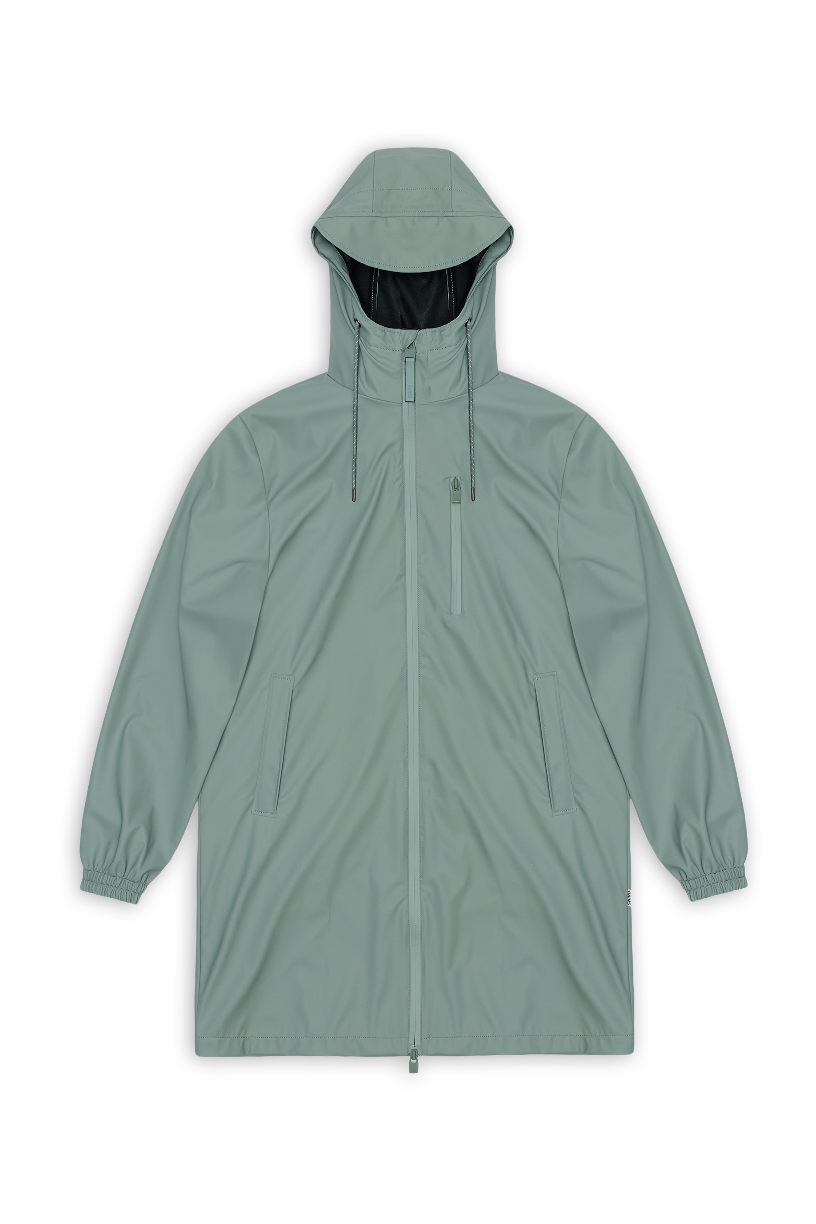 RAINS Long Storm Breaker Sage Jacket