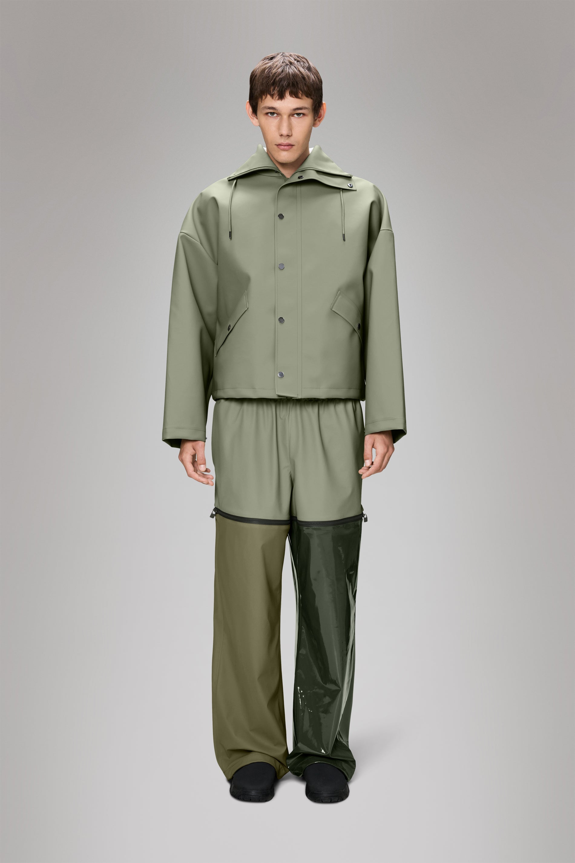 RAINS Vision Rain Jacket Short Drift Jacket