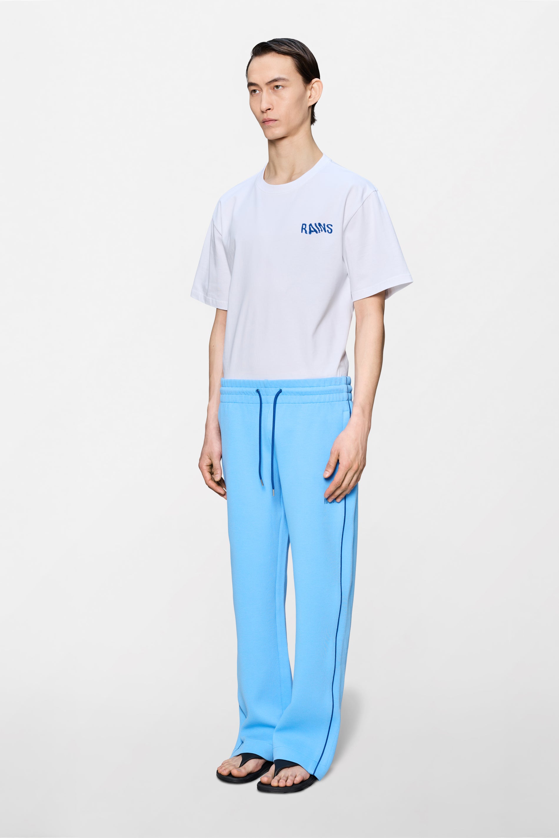 RAINS Downtime Track Pants Melt Jacket