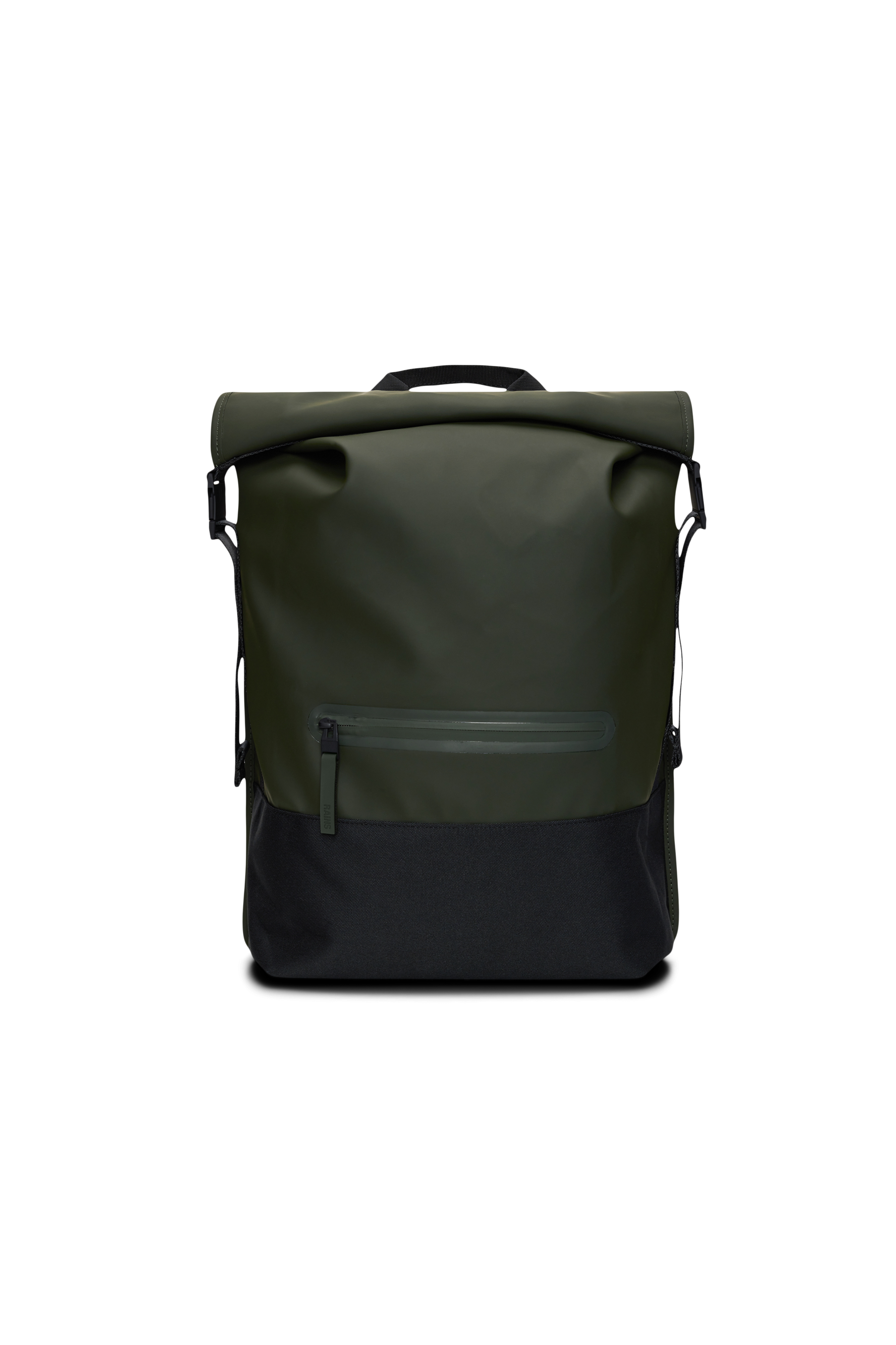 RAINS Trail Rolltop Backpack Green 22L H47 x D13 x W36 cm Backpack