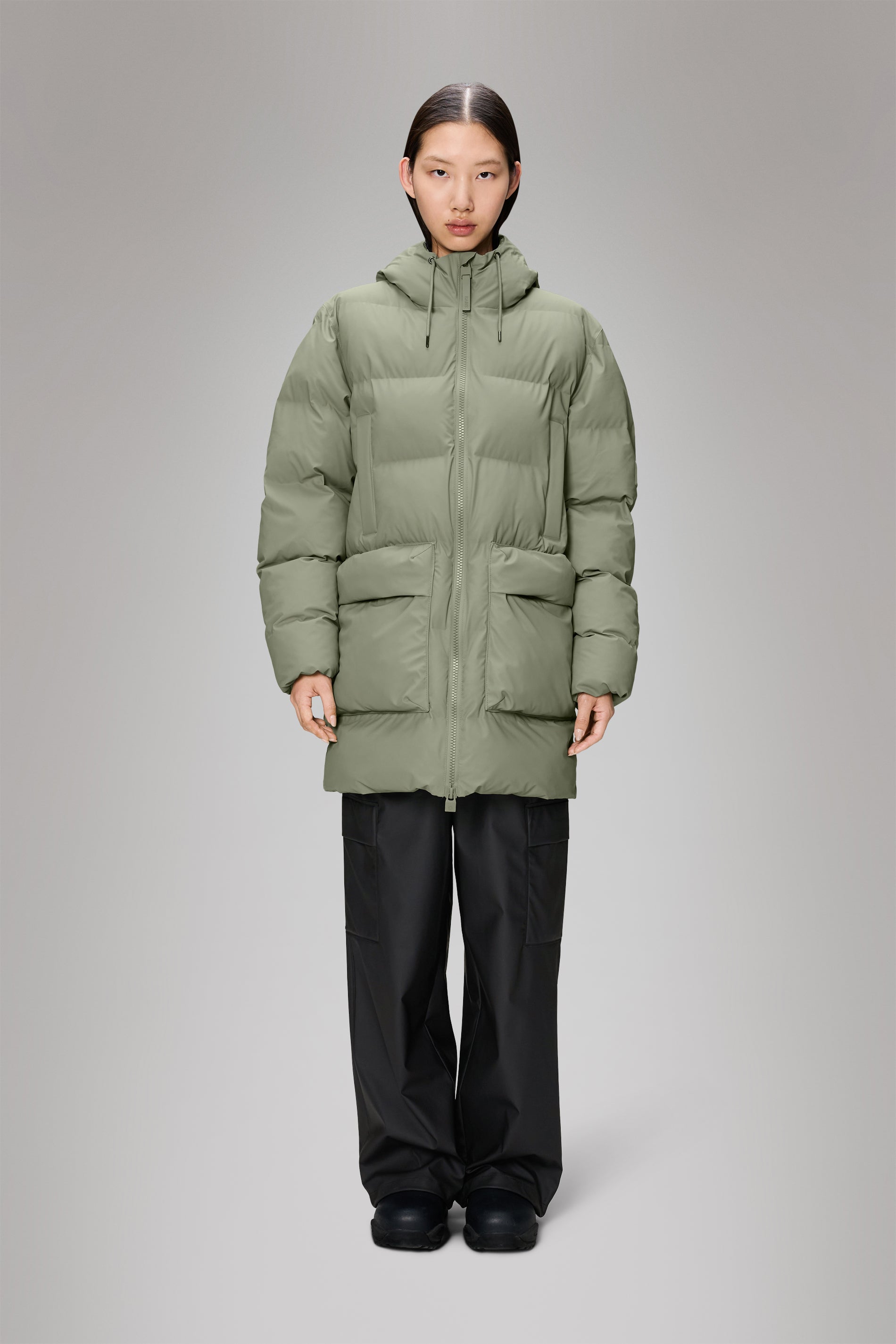 Alta Long Puffer Cargo Jacket