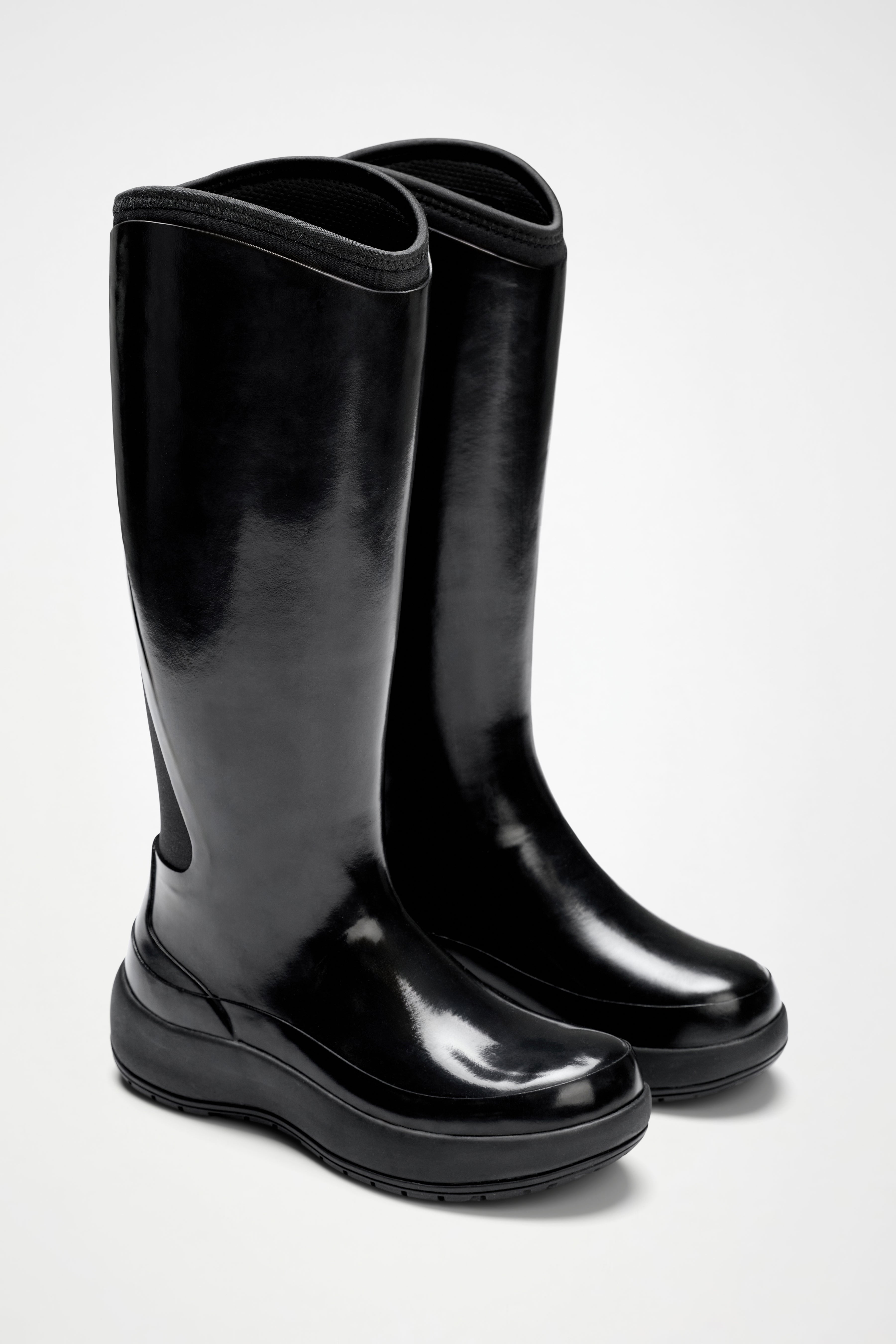 RAINS The Dry Boot W High Black Gloss Boot